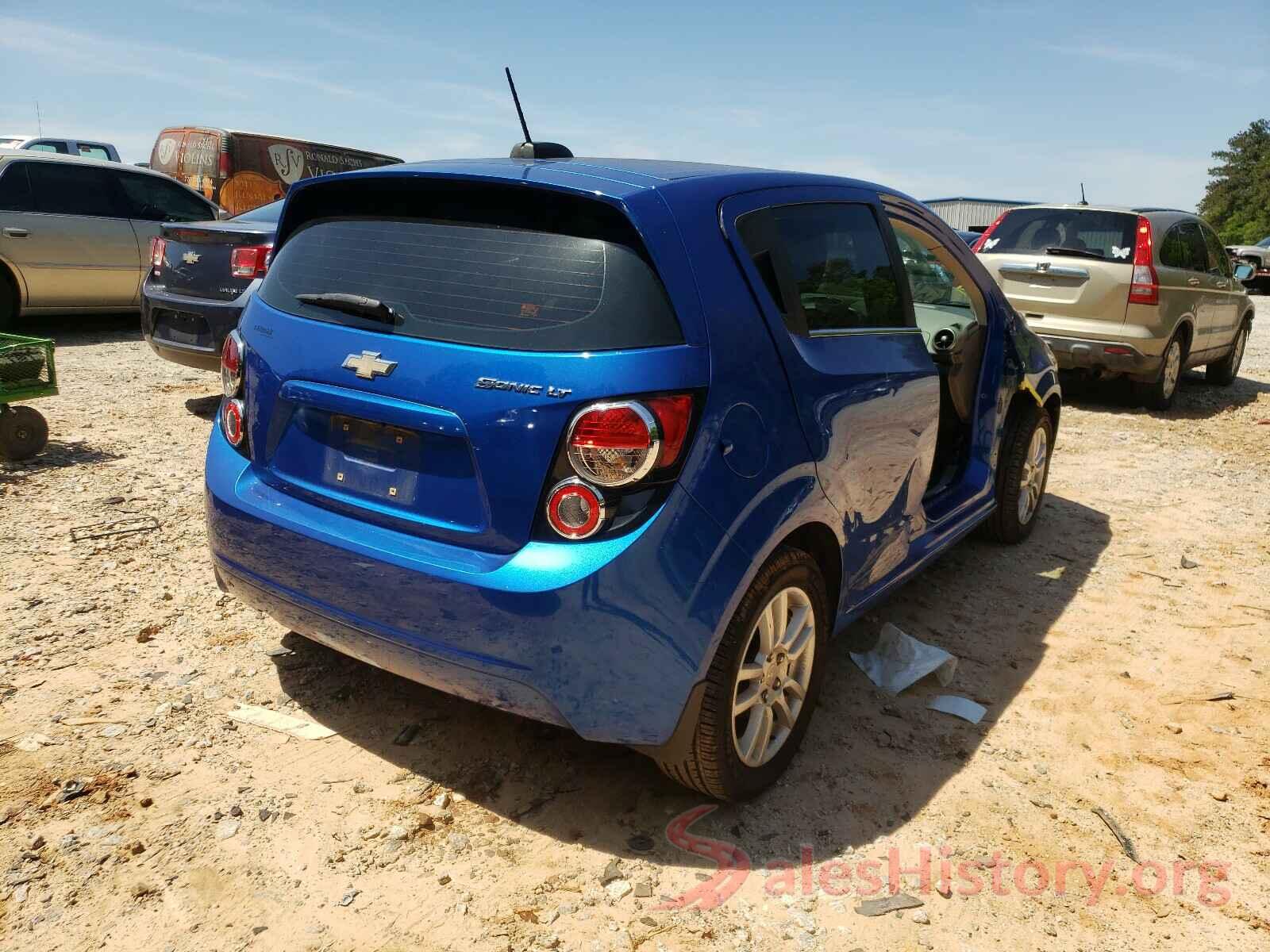 1G1JC6SH9G4135765 2016 CHEVROLET SONIC