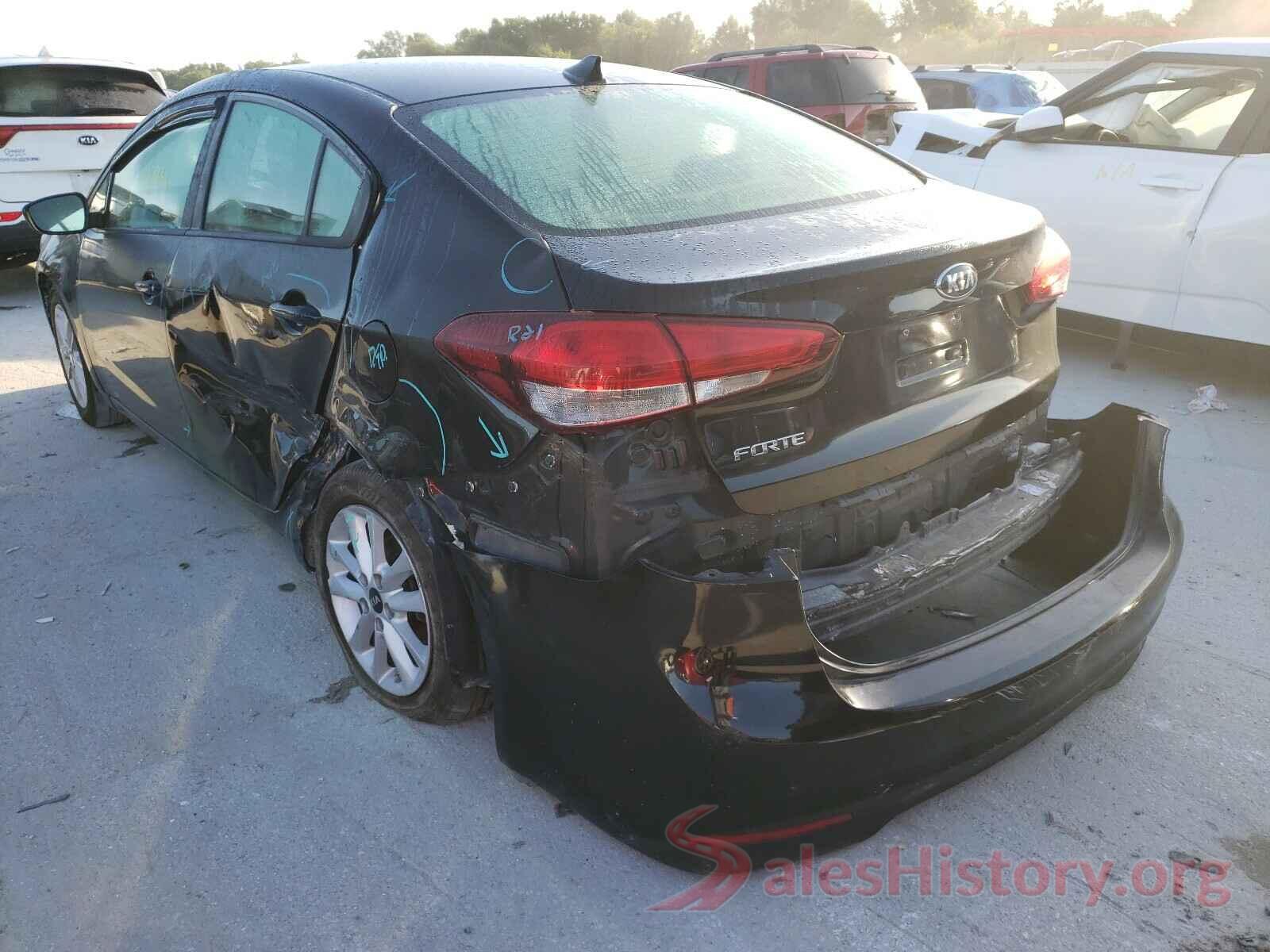 3KPFL4A72HE047263 2017 KIA FORTE