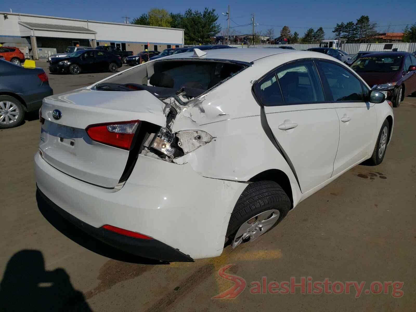 KNAFK4A67G5582414 2016 KIA FORTE