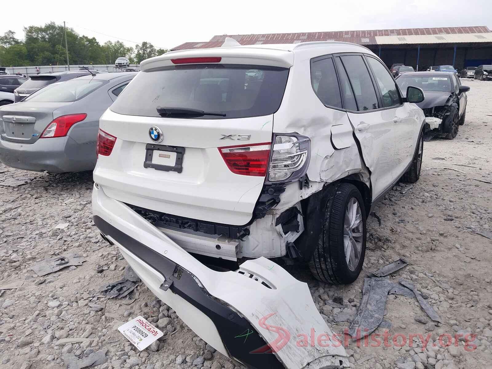 5UXWX9C54G0D63673 2016 BMW X3