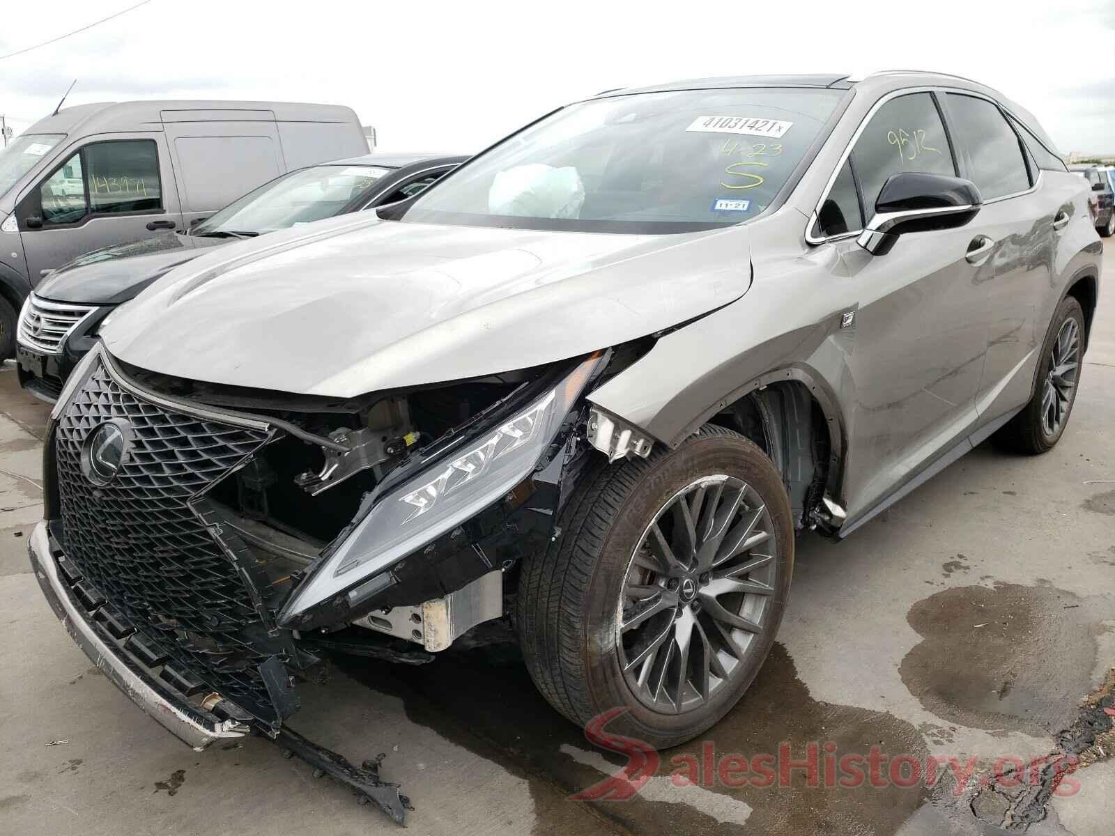 2T2YZMDA6LC217870 2020 LEXUS RX350