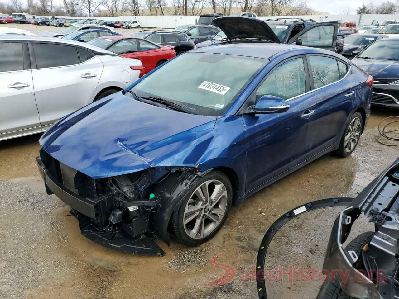 5NPD84LF6HH092277 2017 HYUNDAI ELANTRA