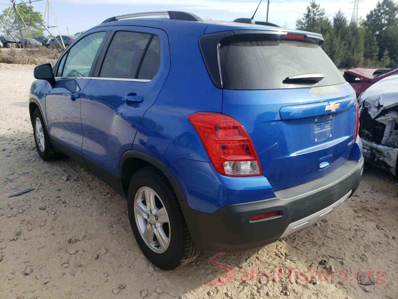 KL7CJLSBXGB562610 2016 CHEVROLET TRAX