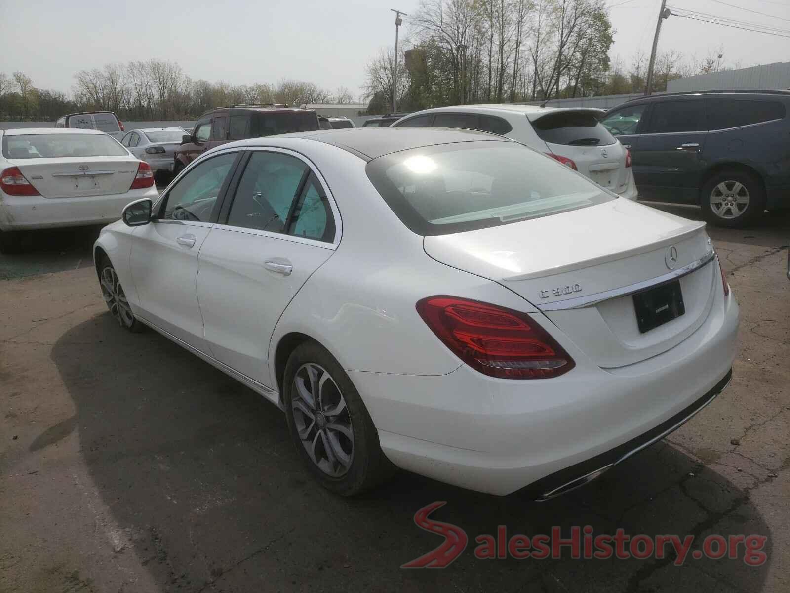 55SWF4KB8GU138135 2016 MERCEDES-BENZ C CLASS