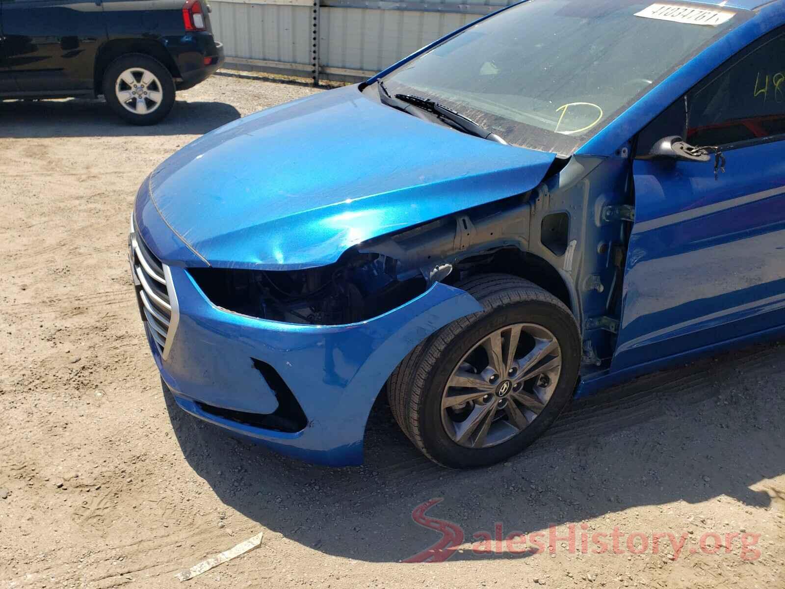 5NPD84LF1JH274913 2018 HYUNDAI ELANTRA