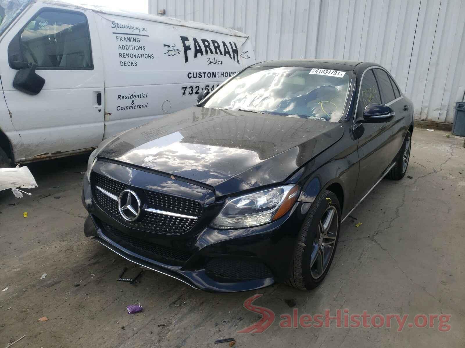 55SWF4KB2GU101839 2016 MERCEDES-BENZ C CLASS