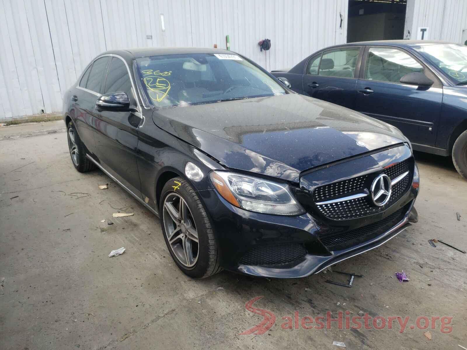 55SWF4KB2GU101839 2016 MERCEDES-BENZ C CLASS