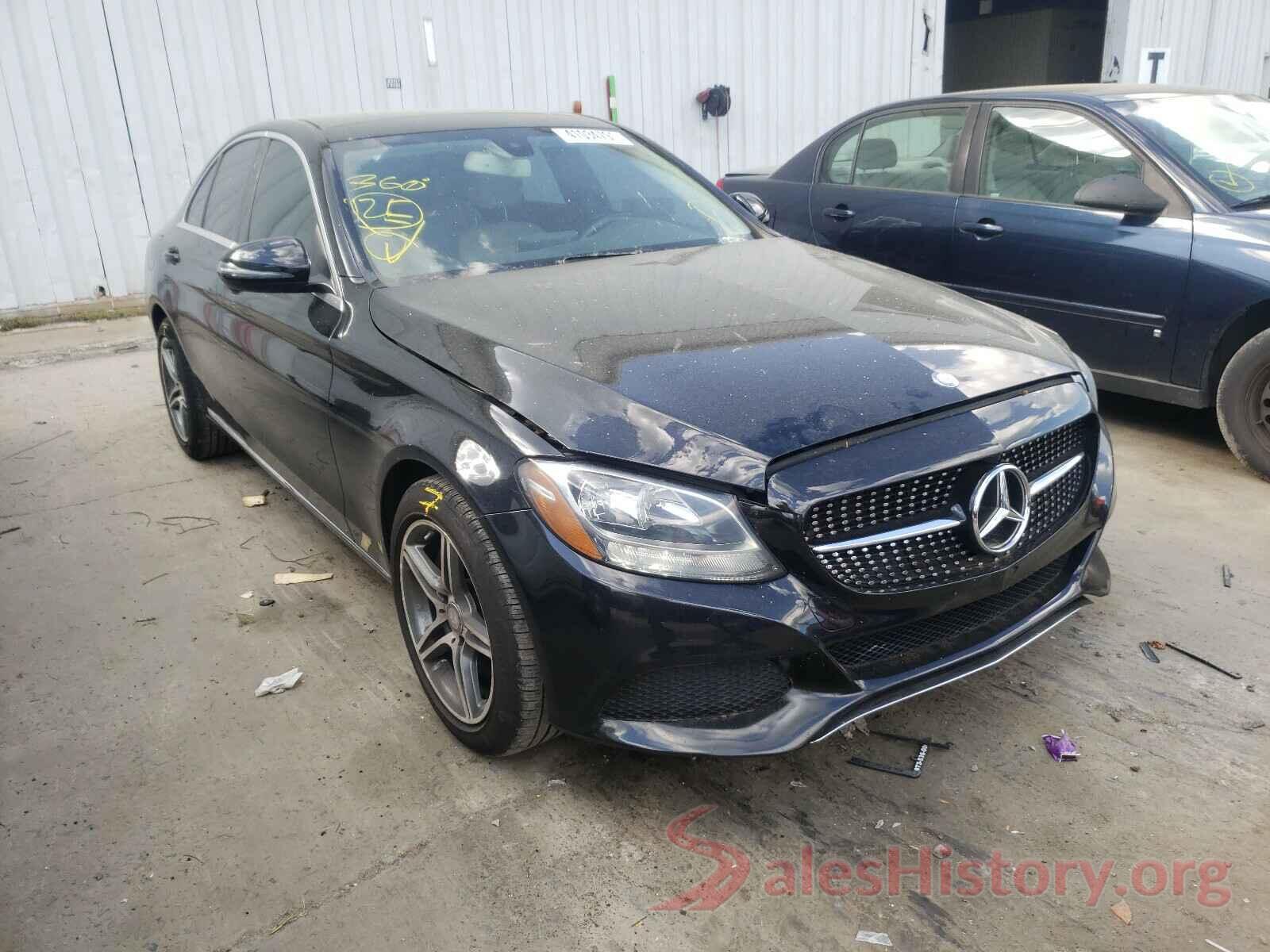 55SWF4KB2GU101839 2016 MERCEDES-BENZ C CLASS