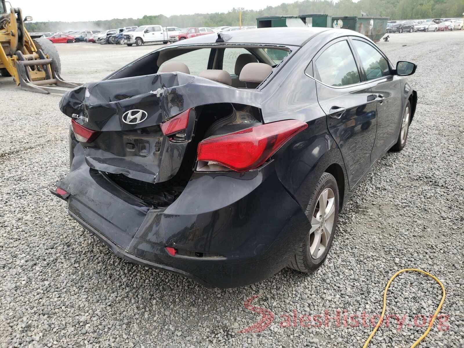 5NPDH4AE1GH776257 2016 HYUNDAI ELANTRA