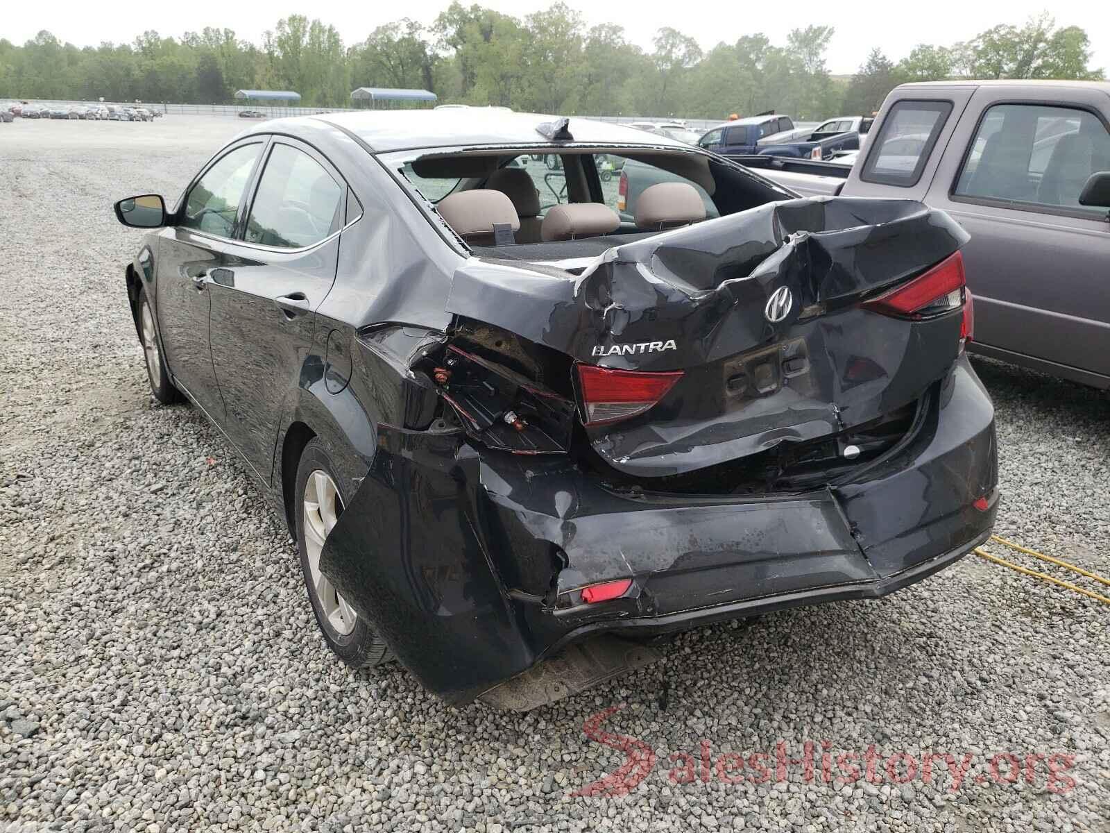 5NPDH4AE1GH776257 2016 HYUNDAI ELANTRA