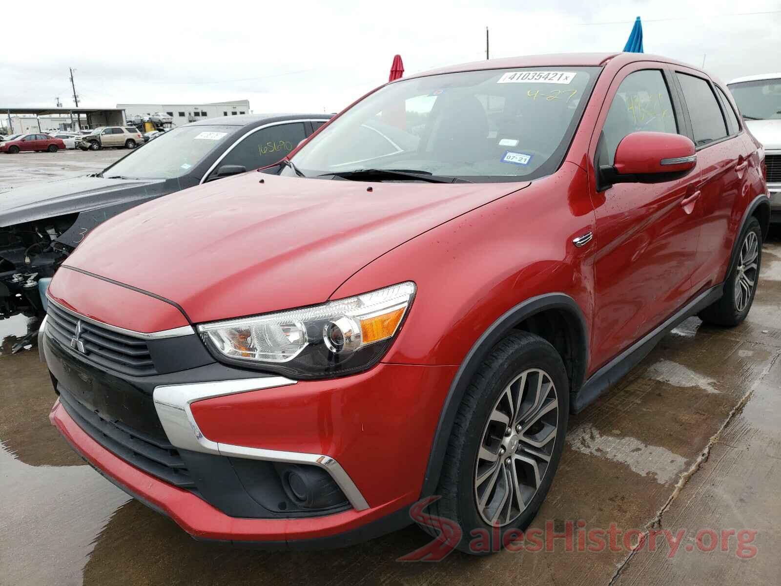 JA4AP3AUXGZ063772 2016 MITSUBISHI OUTLANDER