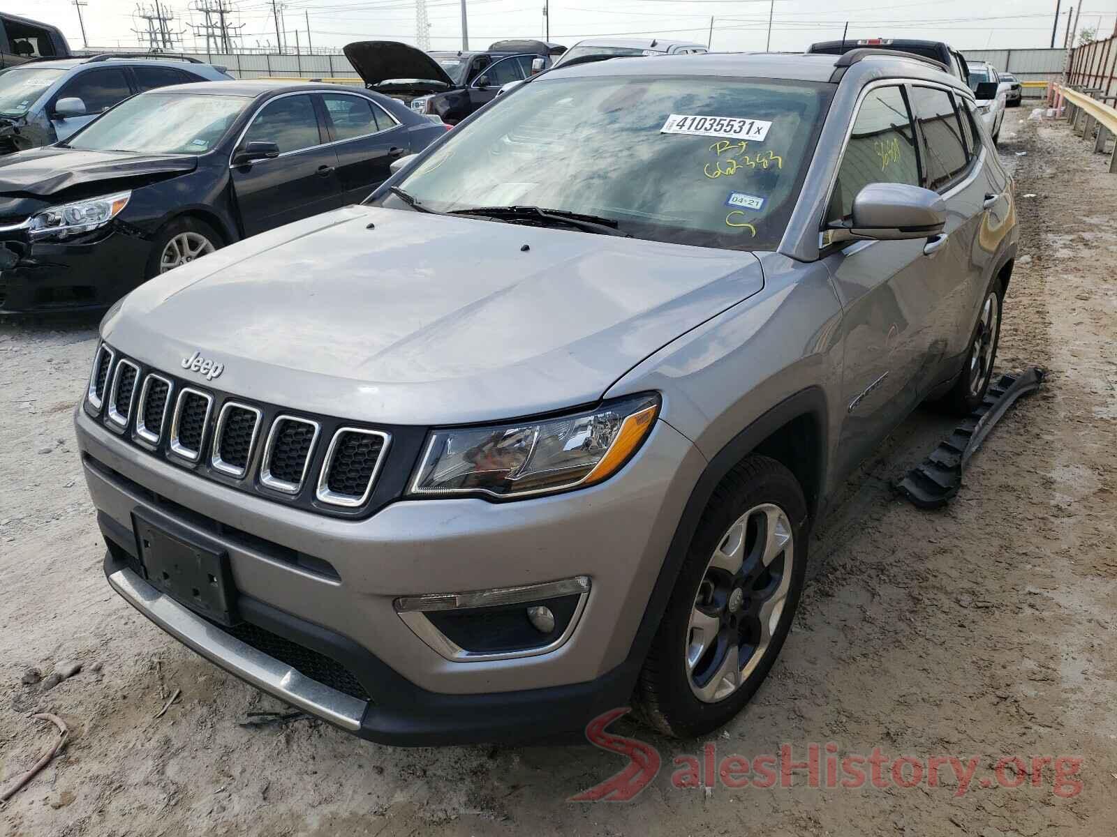 3C4NJCCB8KT662383 2019 JEEP COMPASS