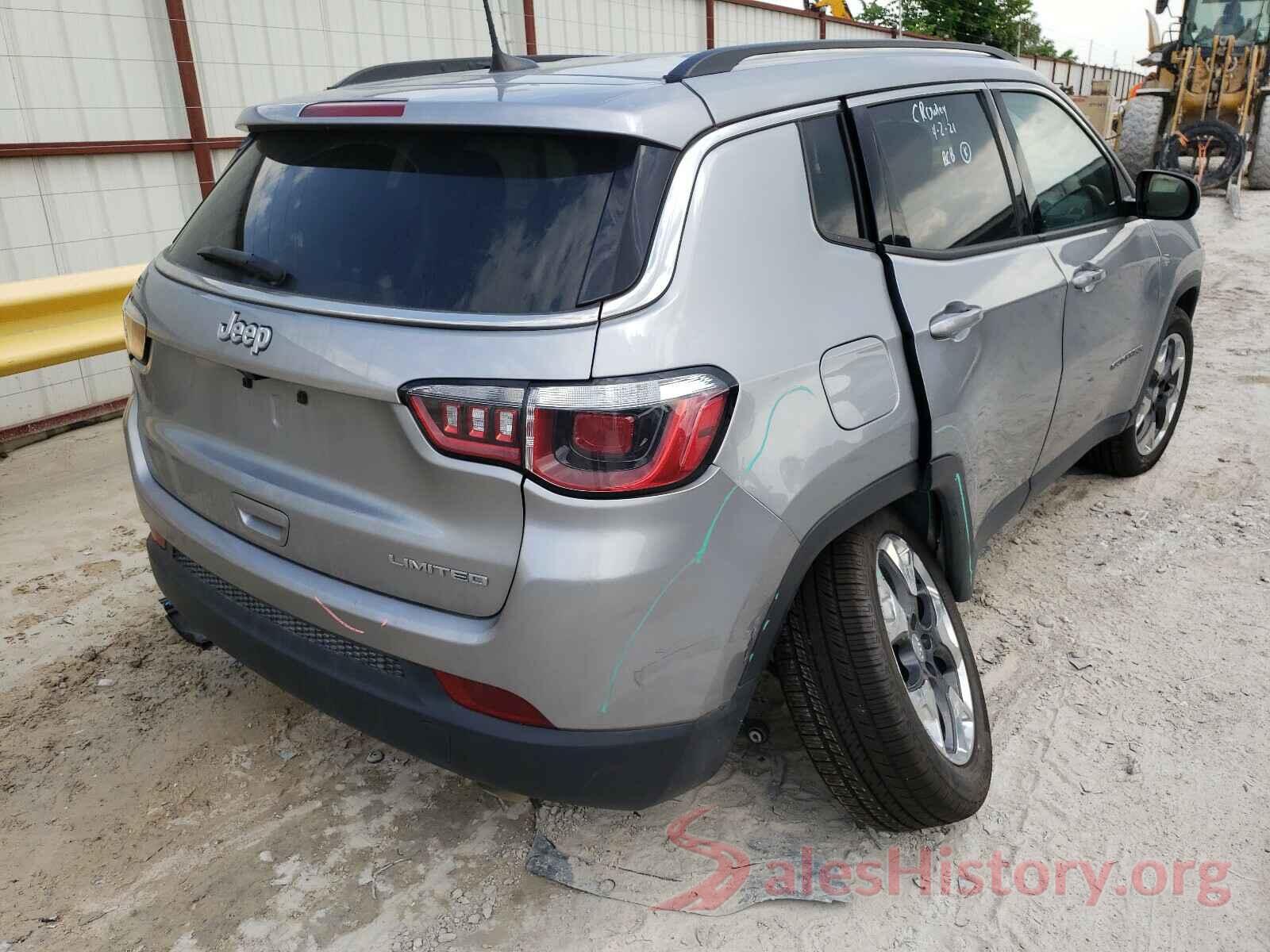 3C4NJCCB8KT662383 2019 JEEP COMPASS