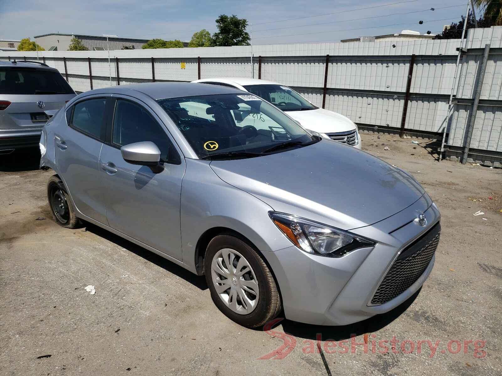 3MYDLBYV3LY716004 2020 TOYOTA YARIS