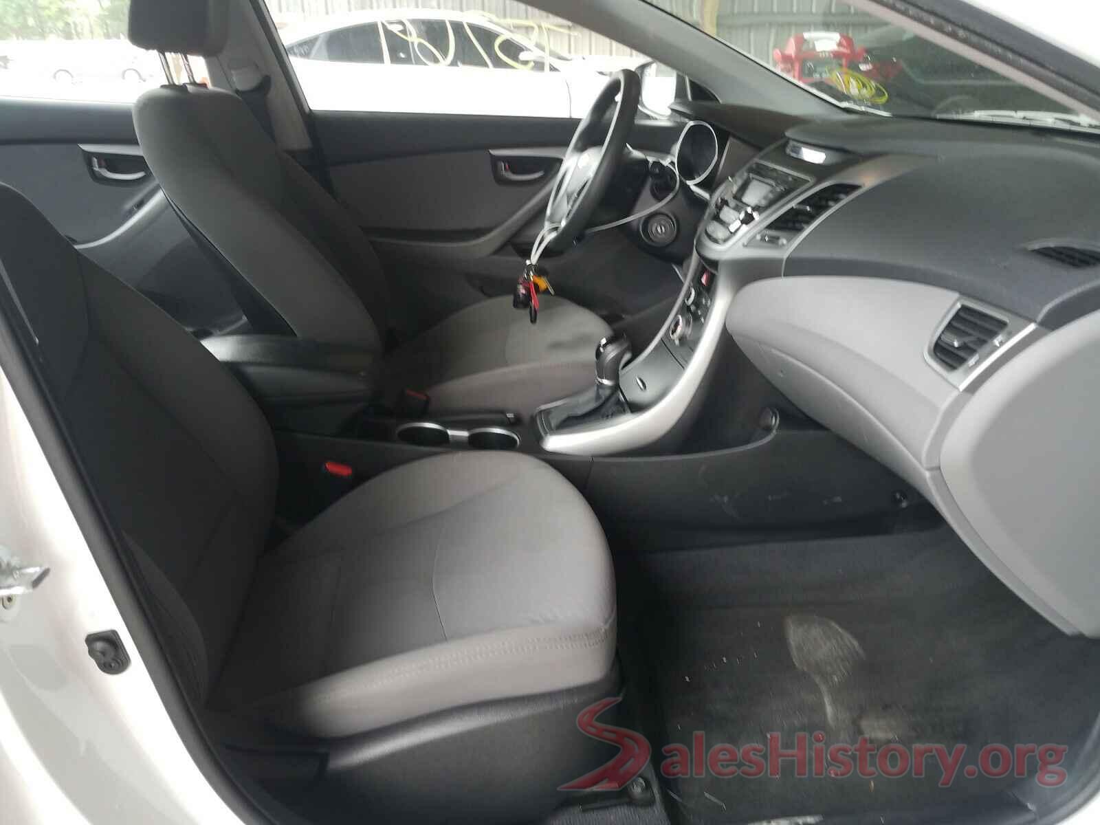 5NPDH4AE1GH781345 2016 HYUNDAI ELANTRA