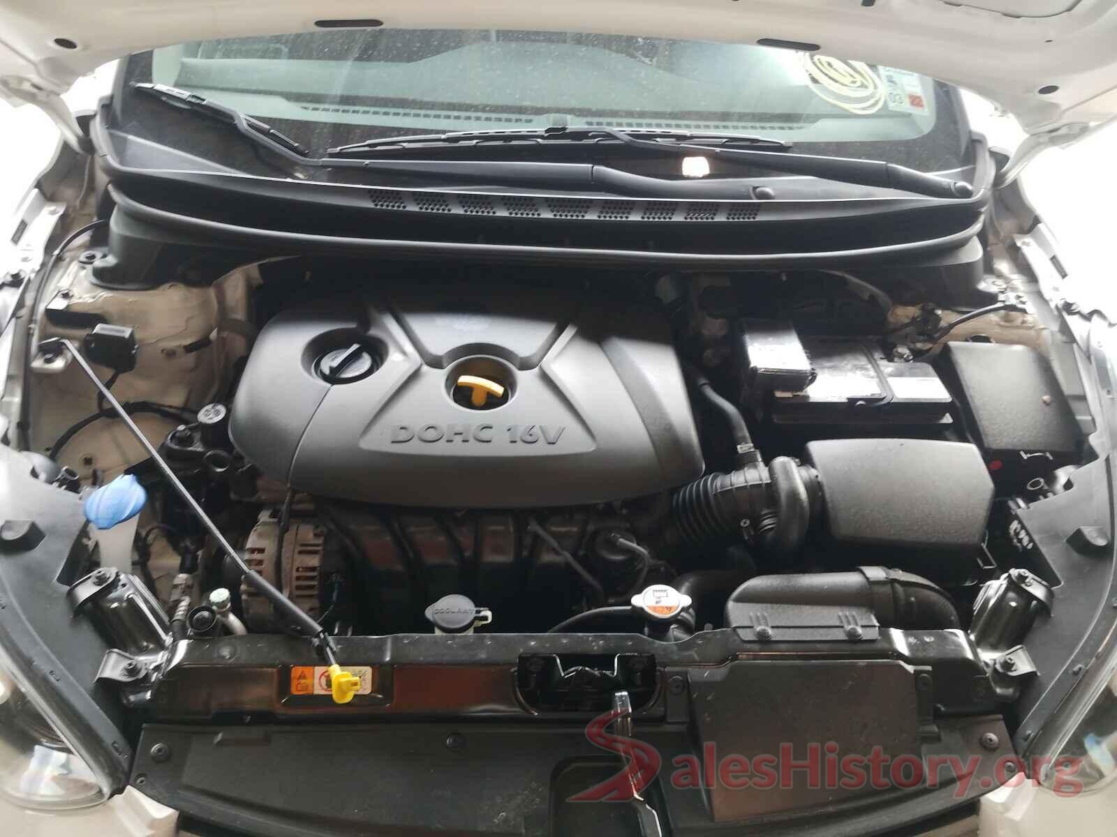 5NPDH4AE1GH781345 2016 HYUNDAI ELANTRA