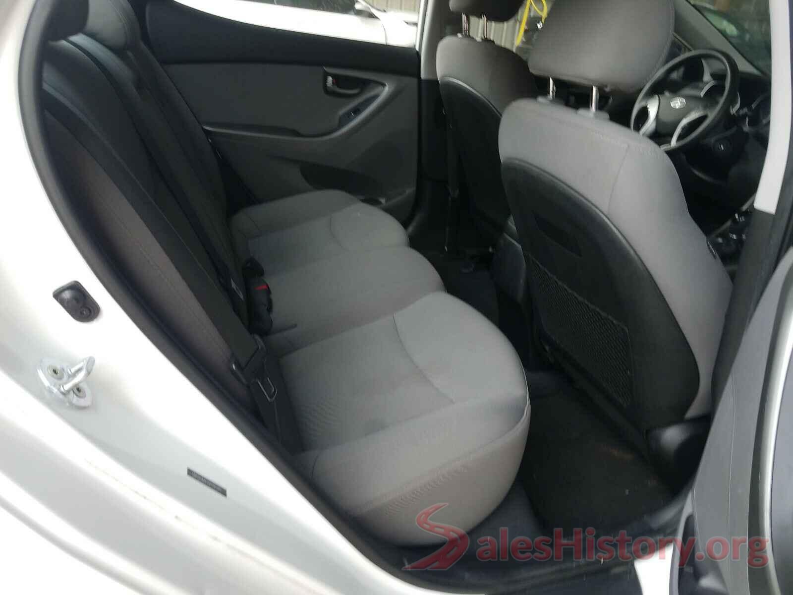 5NPDH4AE1GH781345 2016 HYUNDAI ELANTRA