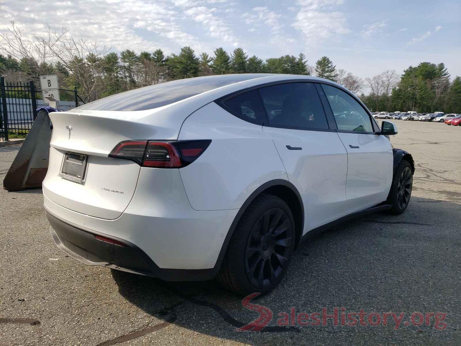 5YJYGDEE8MF143716 2021 TESLA MODEL Y