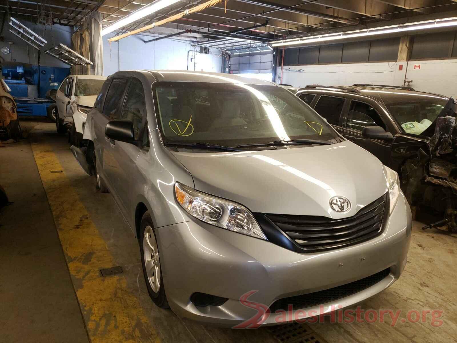 5TDZK3DC5GS732400 2016 TOYOTA SIENNA