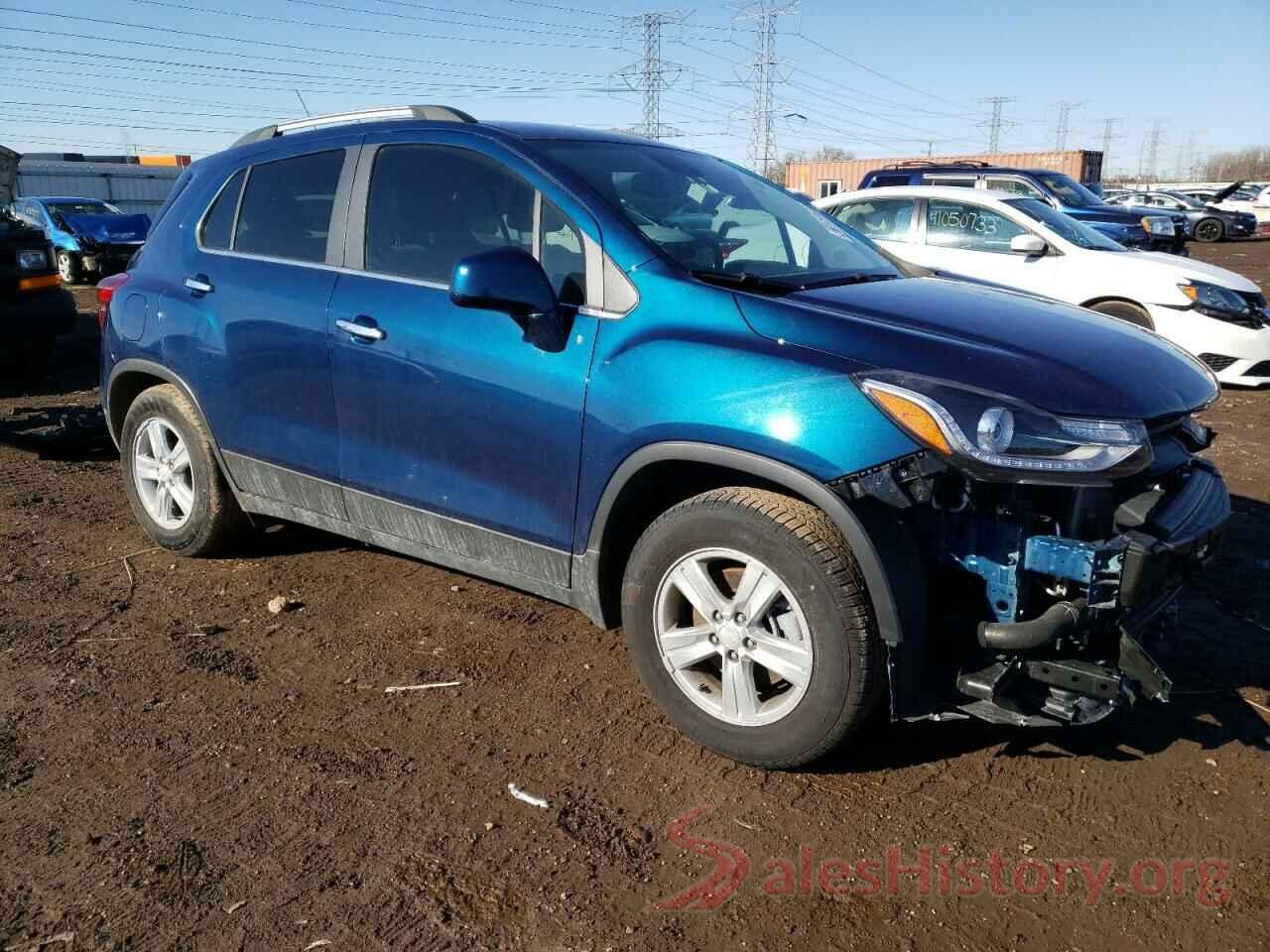 3GNCJLSB8LL332521 2020 CHEVROLET TRAX