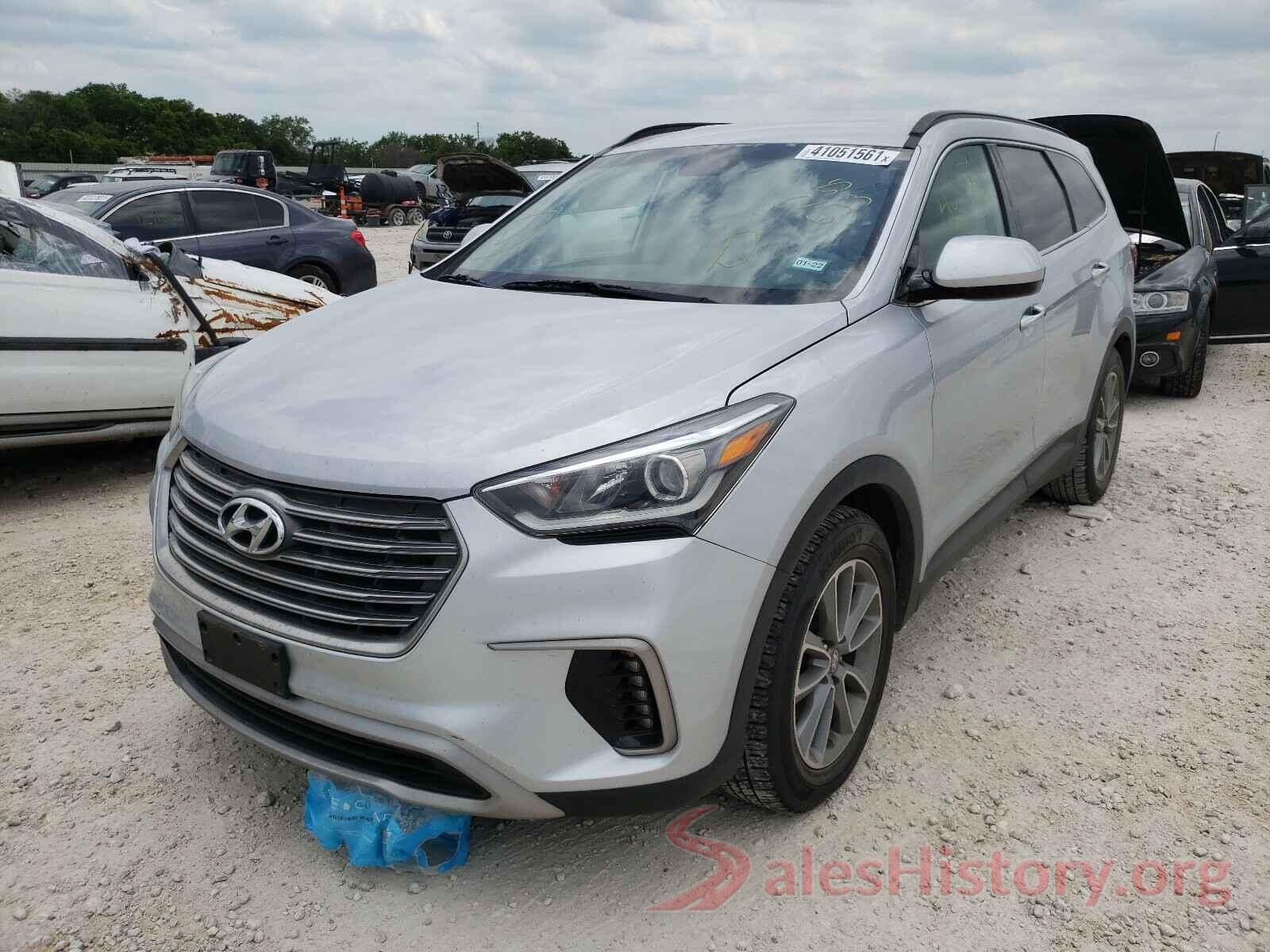 KM8SM4HF0HU255633 2017 HYUNDAI SANTA FE