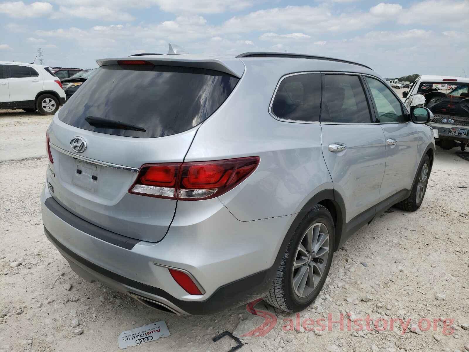 KM8SM4HF0HU255633 2017 HYUNDAI SANTA FE