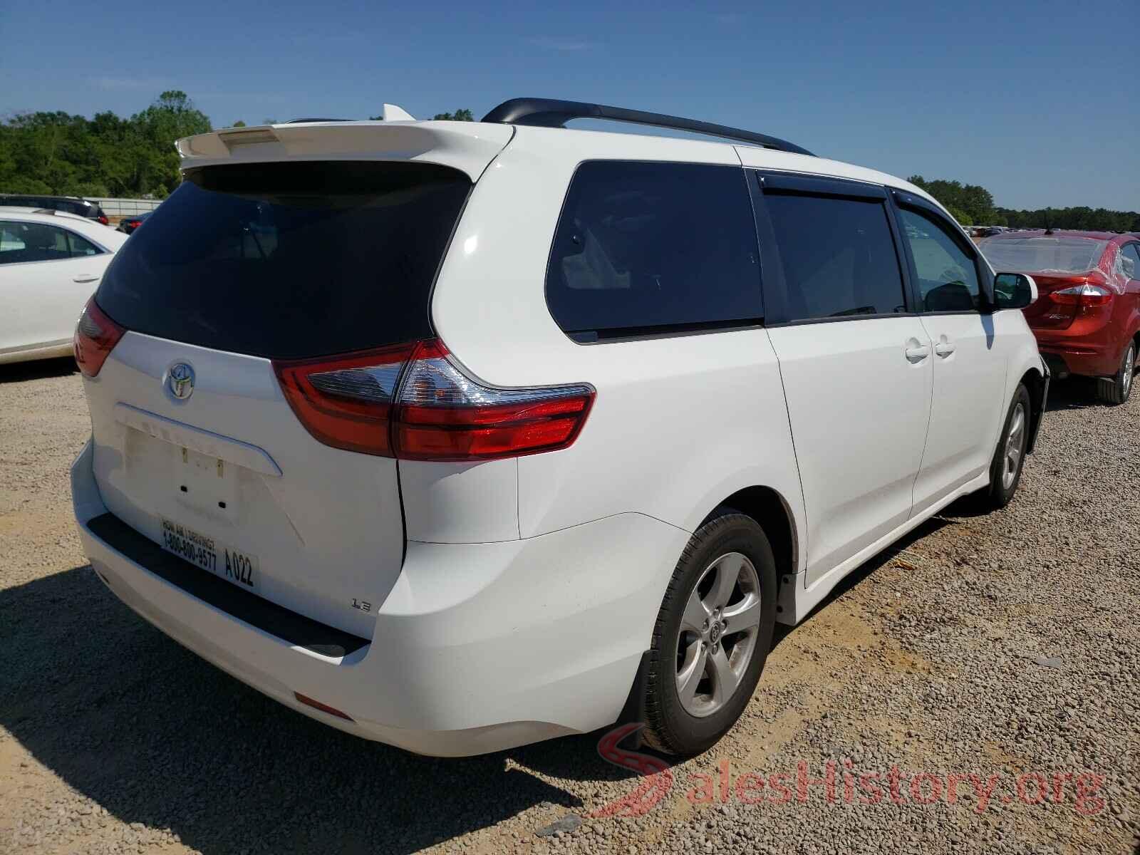 5TDKZ3DC2LS062487 2020 TOYOTA SIENNA