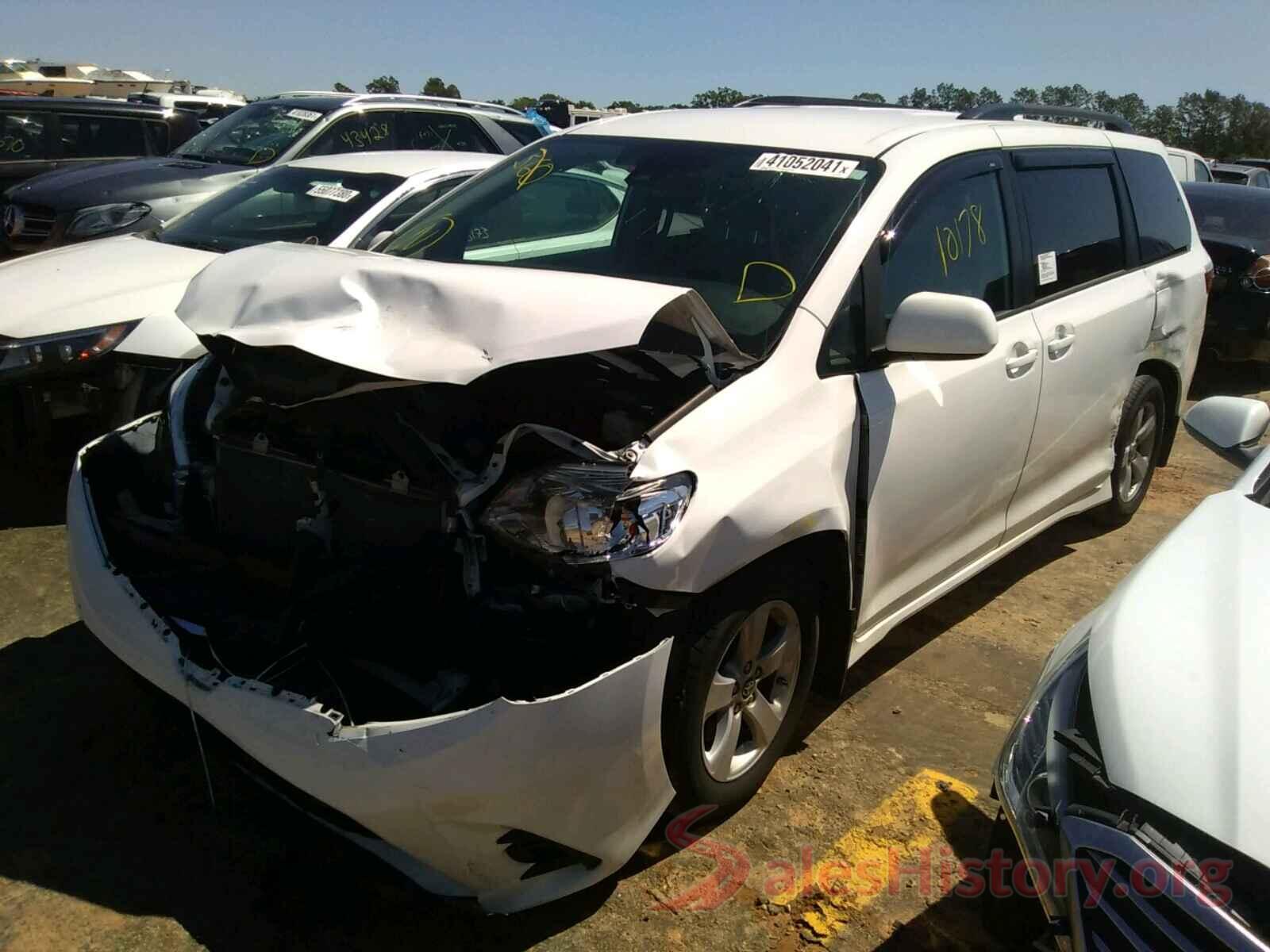 5TDKZ3DC2LS062487 2020 TOYOTA SIENNA