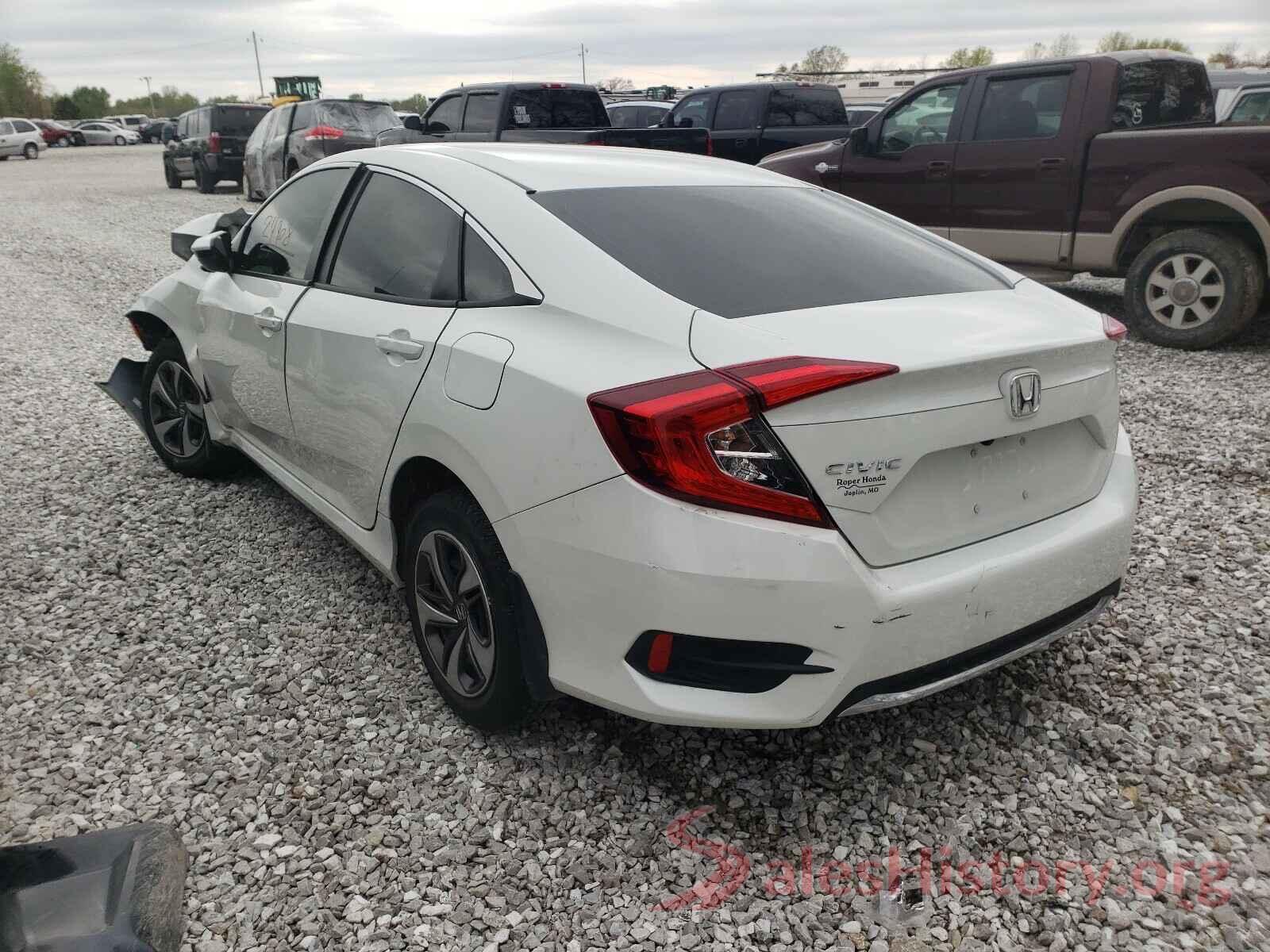 19XFC2F65KE009036 2019 HONDA CIVIC