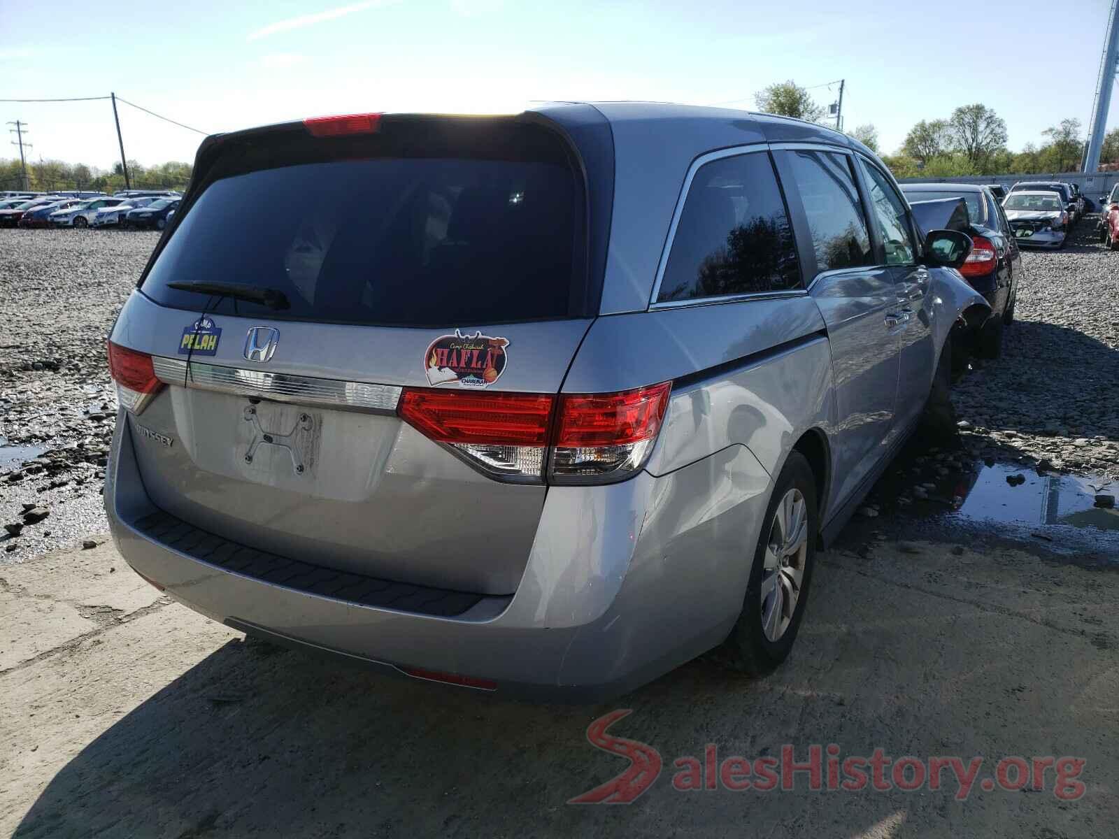 5FNRL5H47GB121848 2016 HONDA ODYSSEY