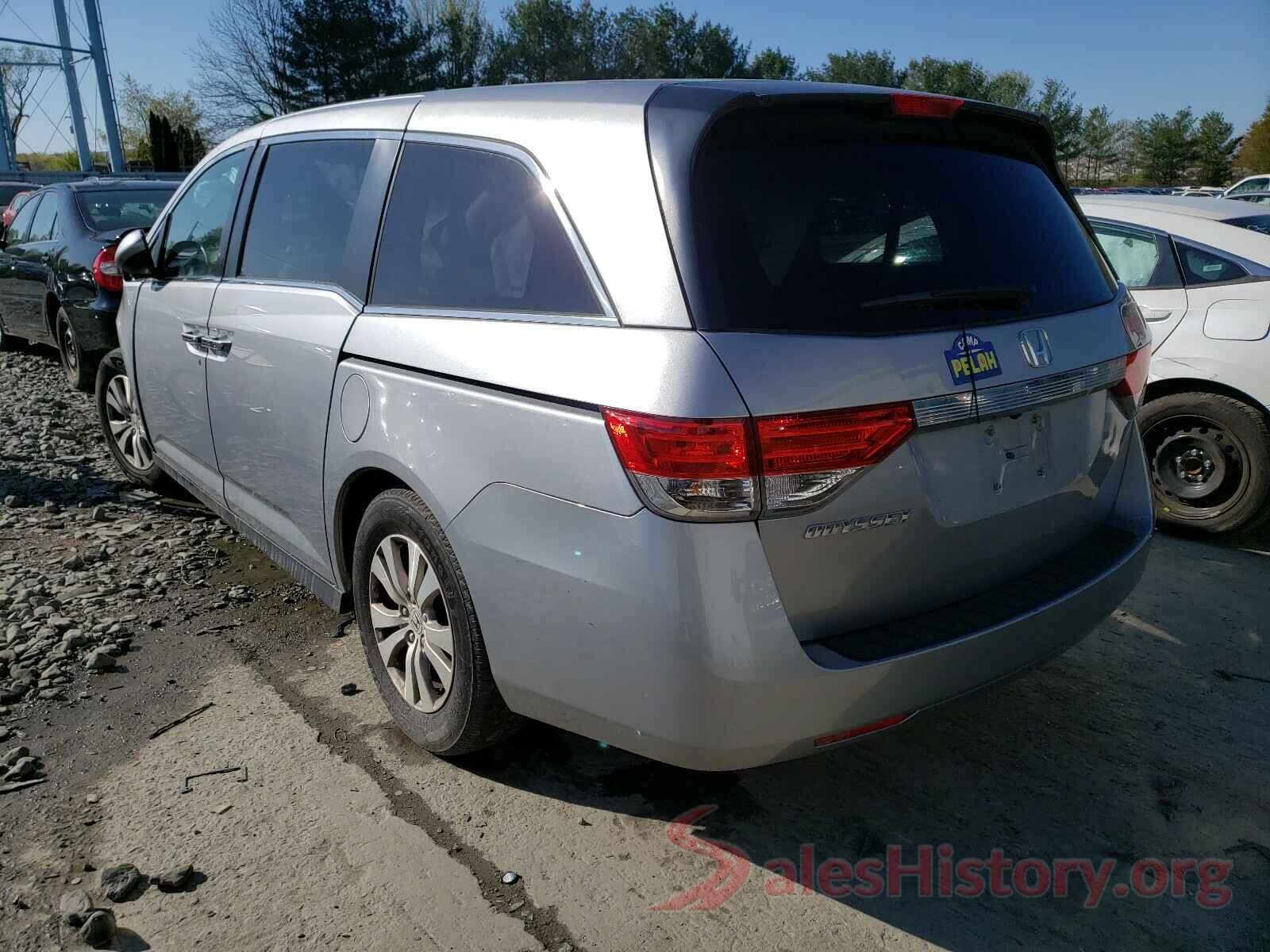 5FNRL5H47GB121848 2016 HONDA ODYSSEY