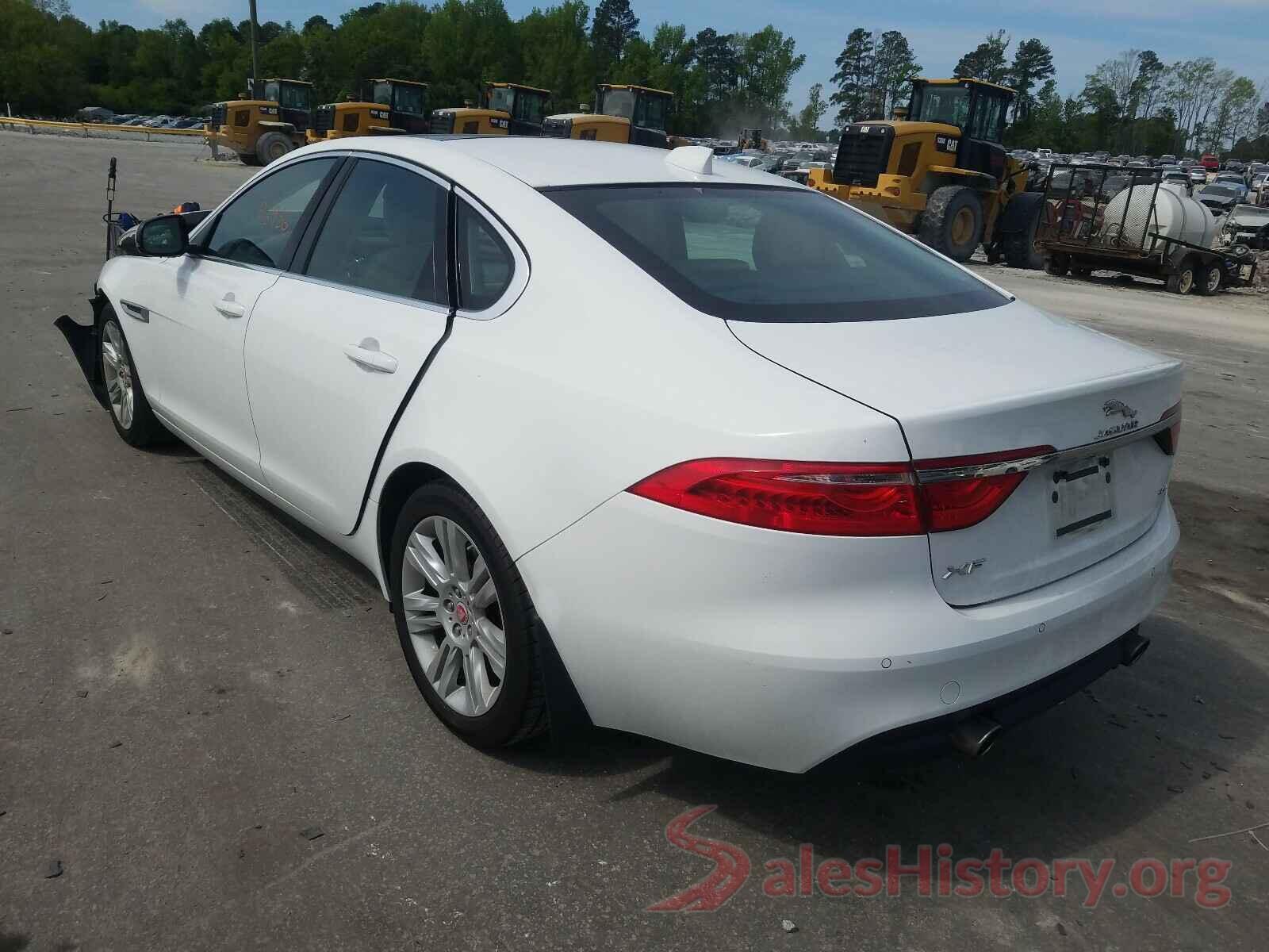 SAJBD4BV1GCY09286 2016 JAGUAR XF