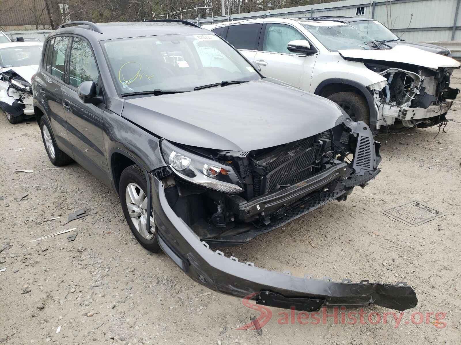 WVGBV7AX5GW614978 2016 VOLKSWAGEN TIGUAN