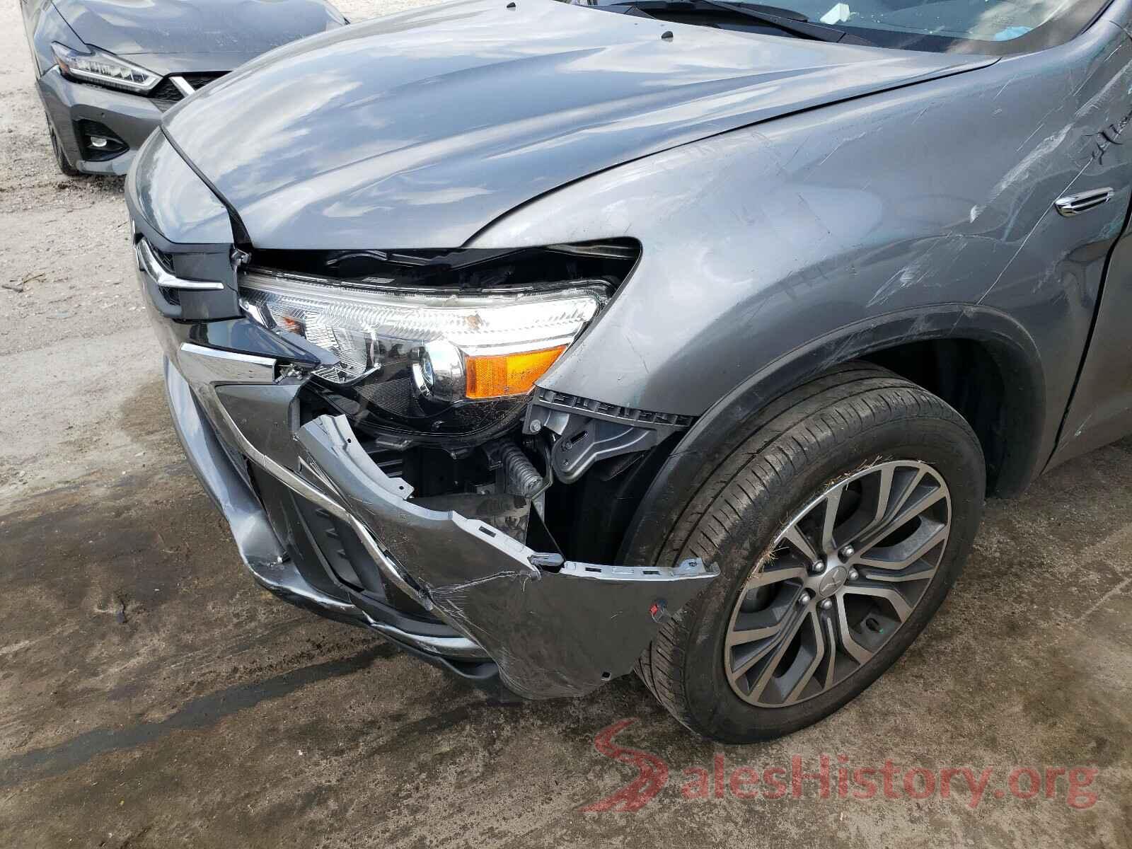 JA4AP3AU6KU034968 2019 MITSUBISHI OUTLANDER