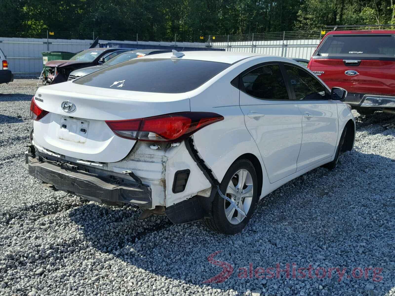 5NPDH4AE9GH668341 2016 HYUNDAI ELANTRA