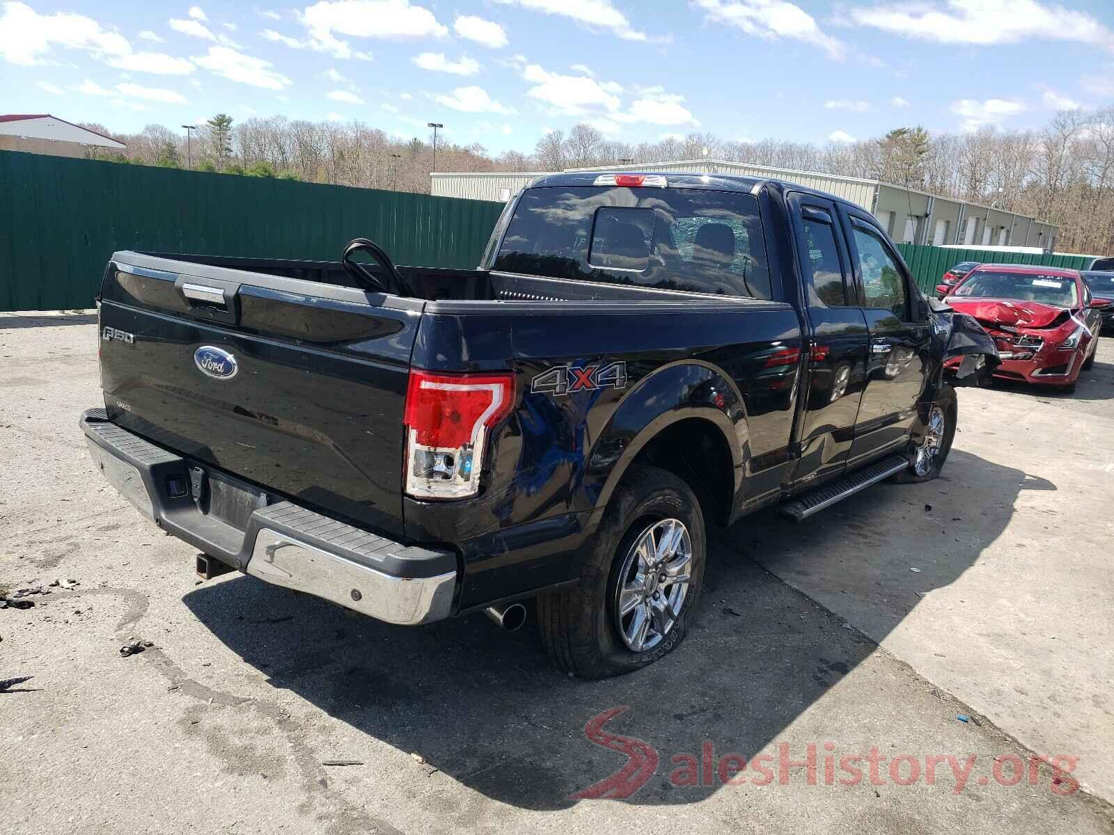 1FTFX1EG2GFD07257 2016 FORD F150