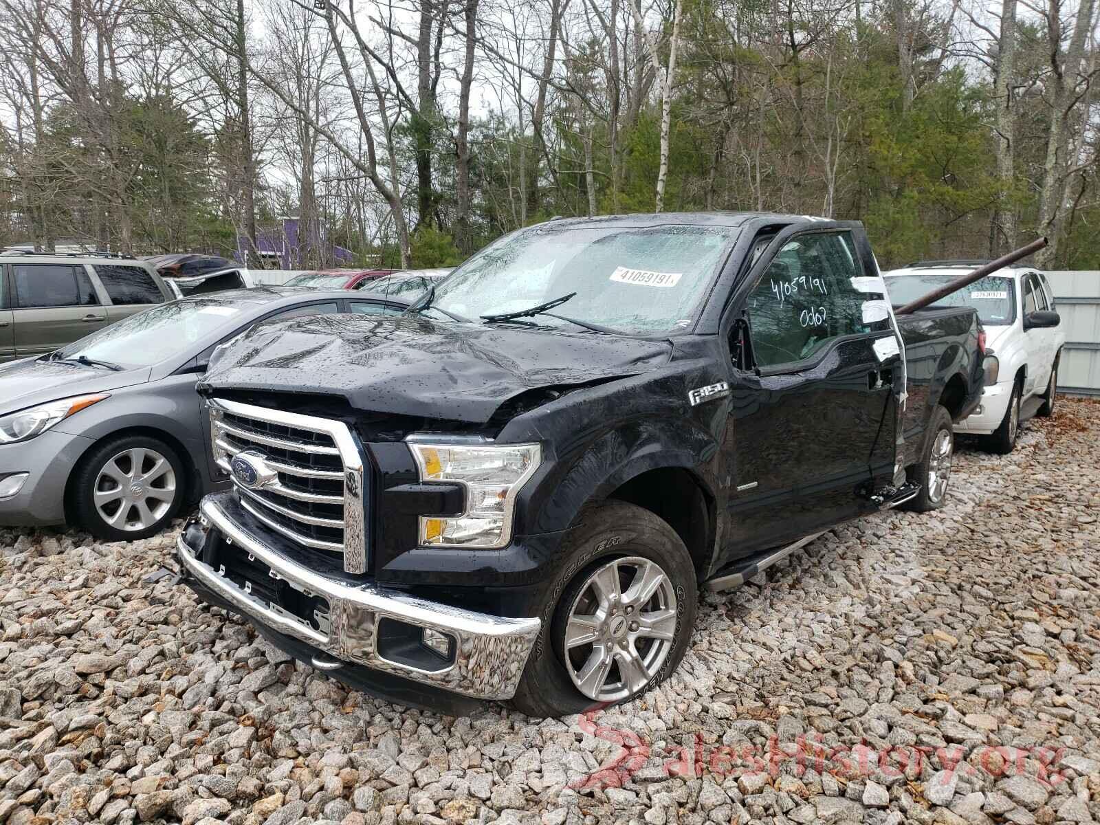 1FTFX1EG2GFD07257 2016 FORD F150