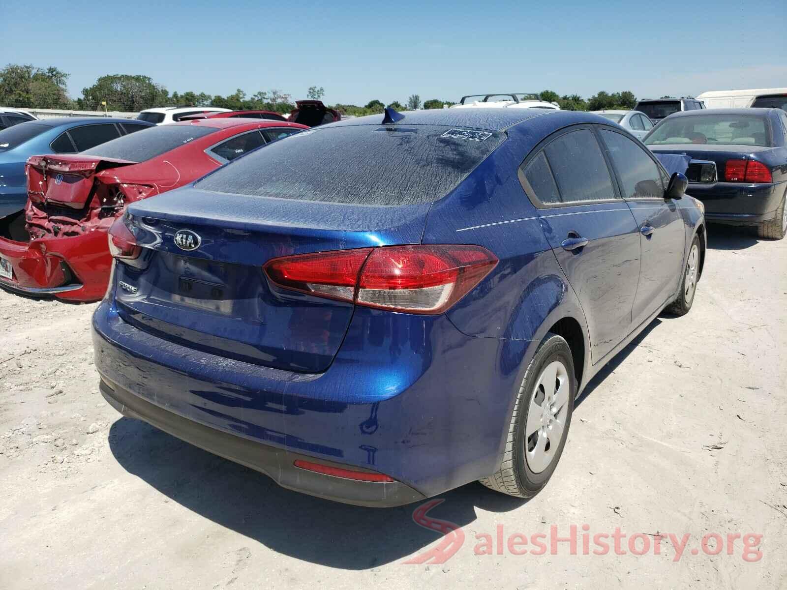 3KPFK4A75JE220170 2018 KIA FORTE