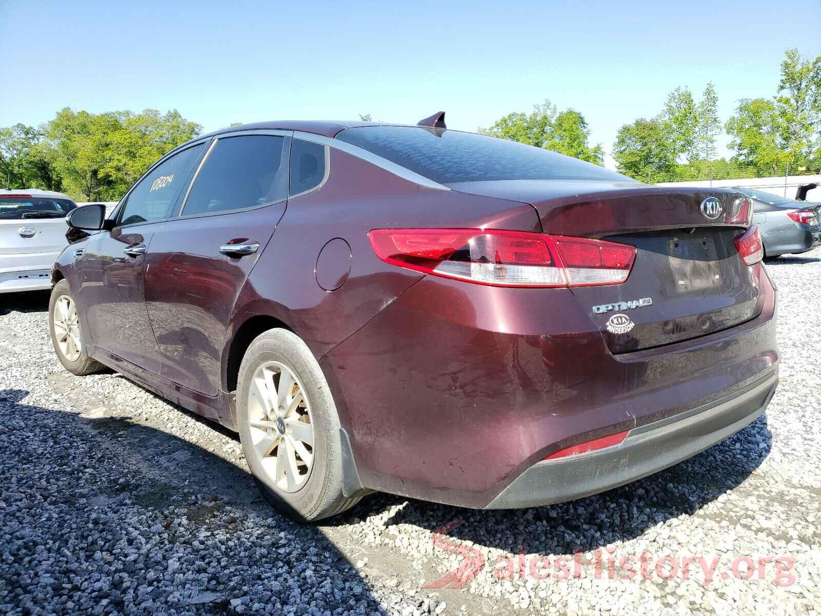 5XXGT4L35GG037976 2016 KIA OPTIMA