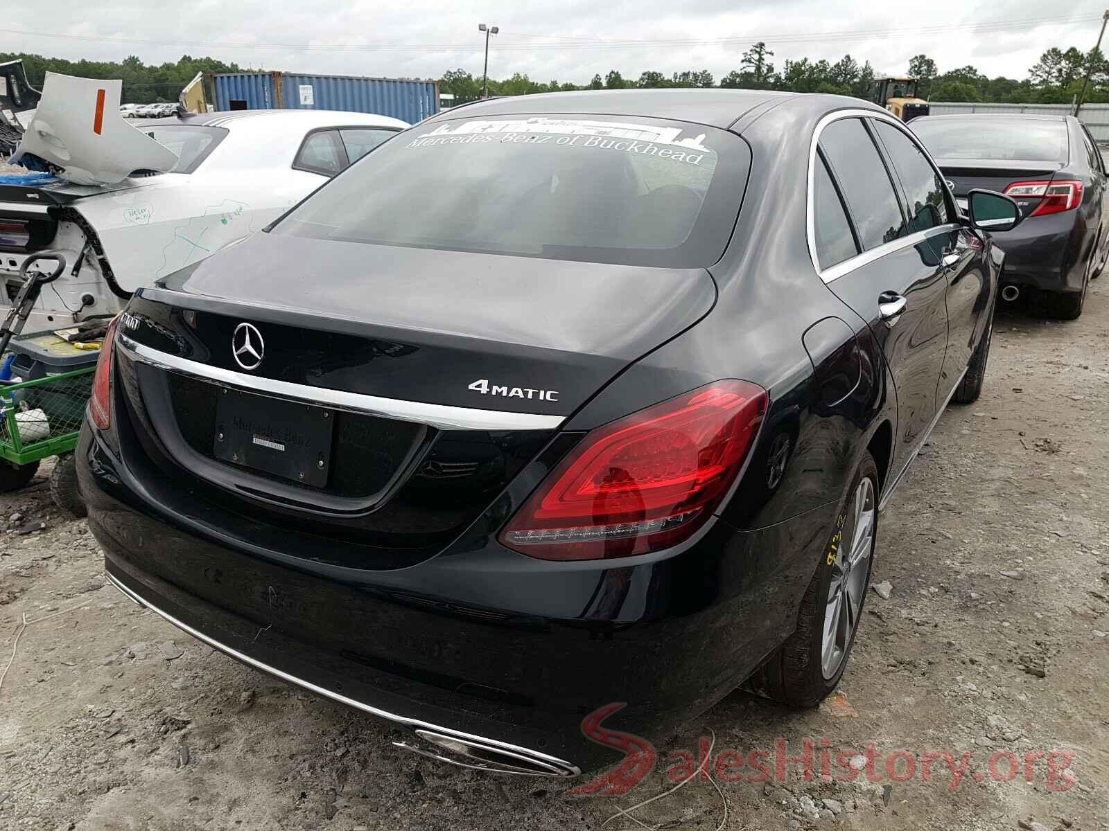 55SWF8EB9KU289156 2019 MERCEDES-BENZ C CLASS