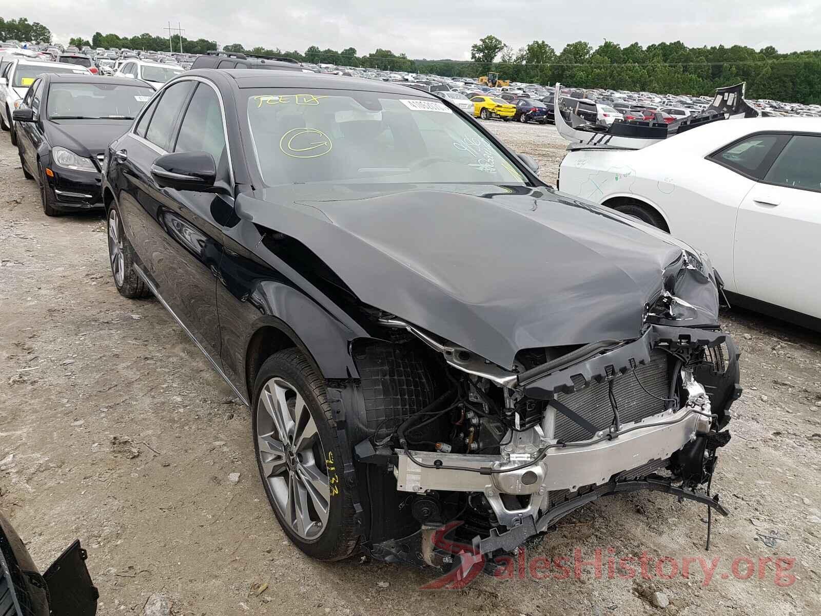 55SWF8EB9KU289156 2019 MERCEDES-BENZ C CLASS