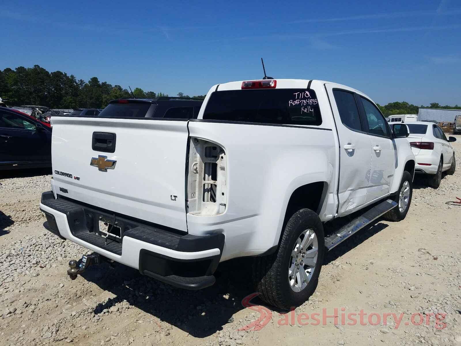 1GCGSCEN0K1159600 2019 CHEVROLET COLORADO