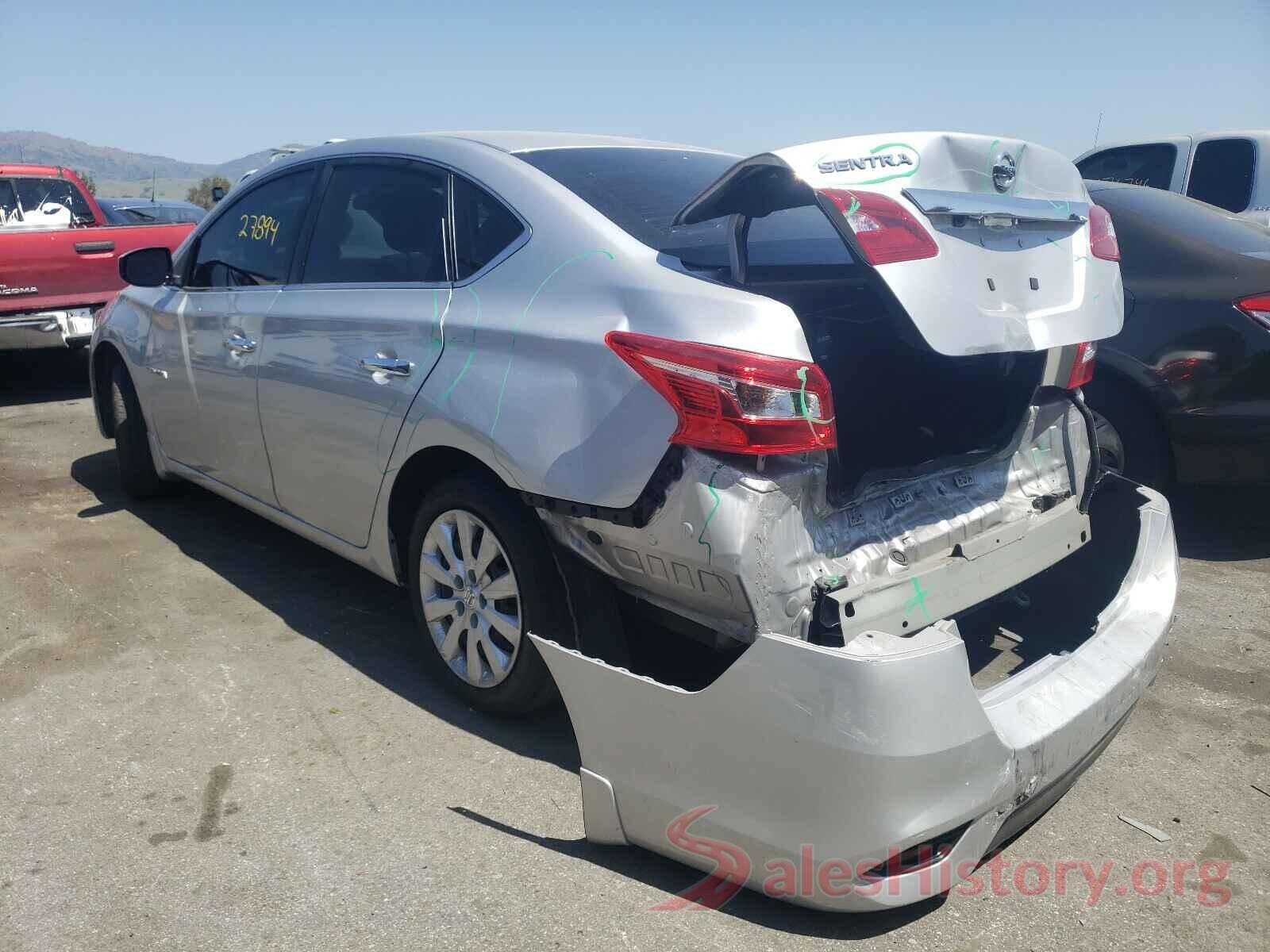 3N1AB7AP7KY317045 2019 NISSAN SENTRA