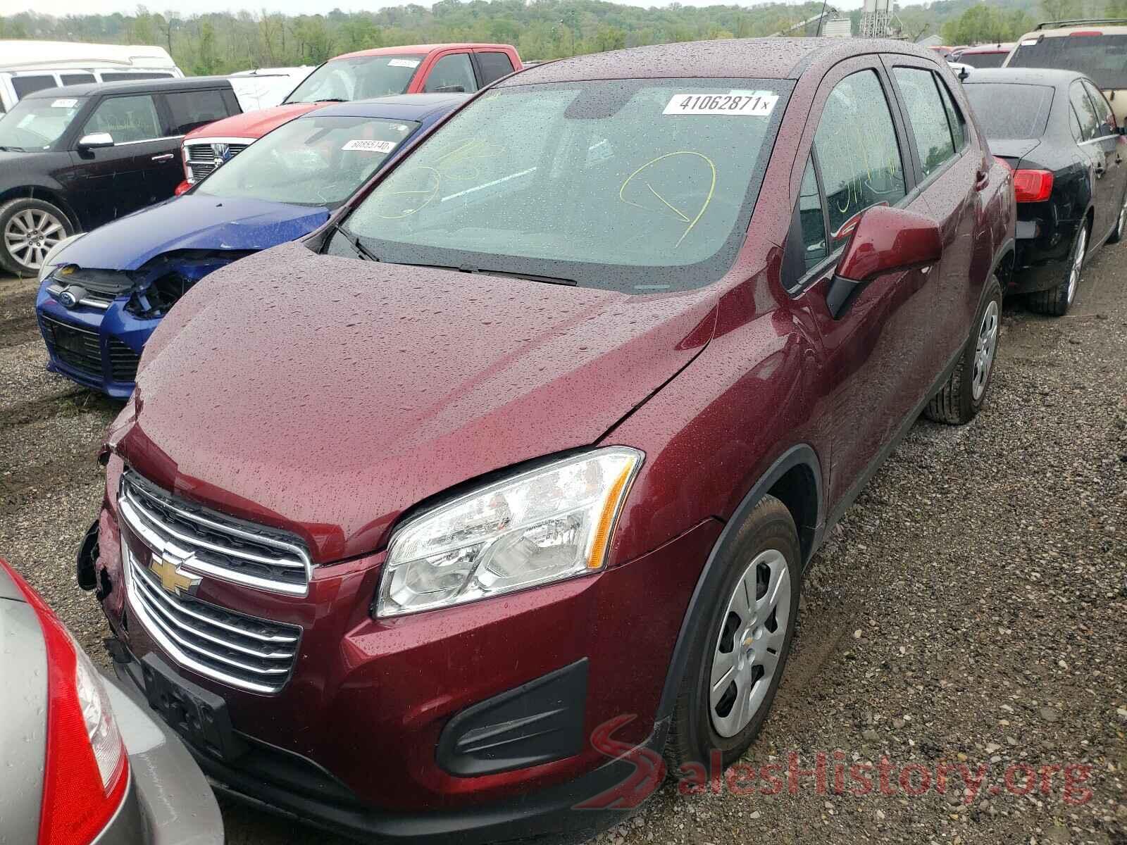 3GNCJKSB7GL257861 2016 CHEVROLET TRAX