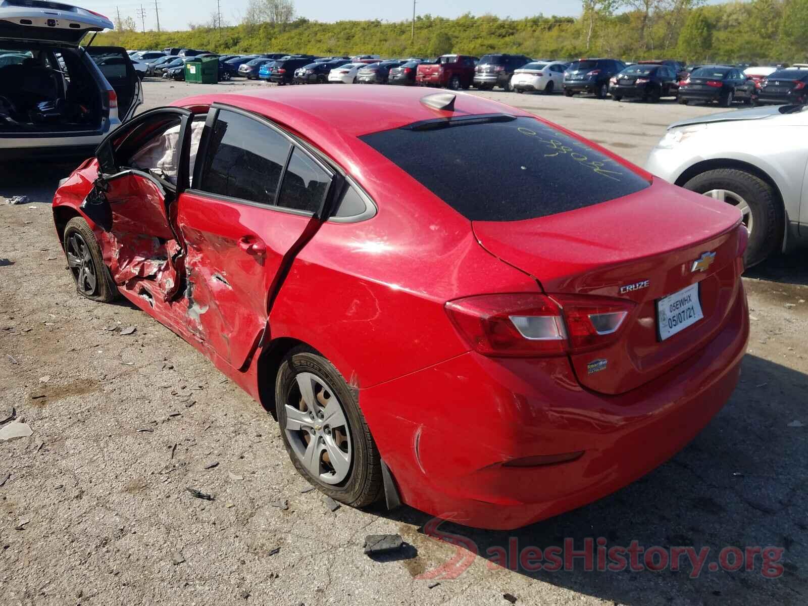 1G1BC5SM2H7216277 2017 CHEVROLET CRUZE