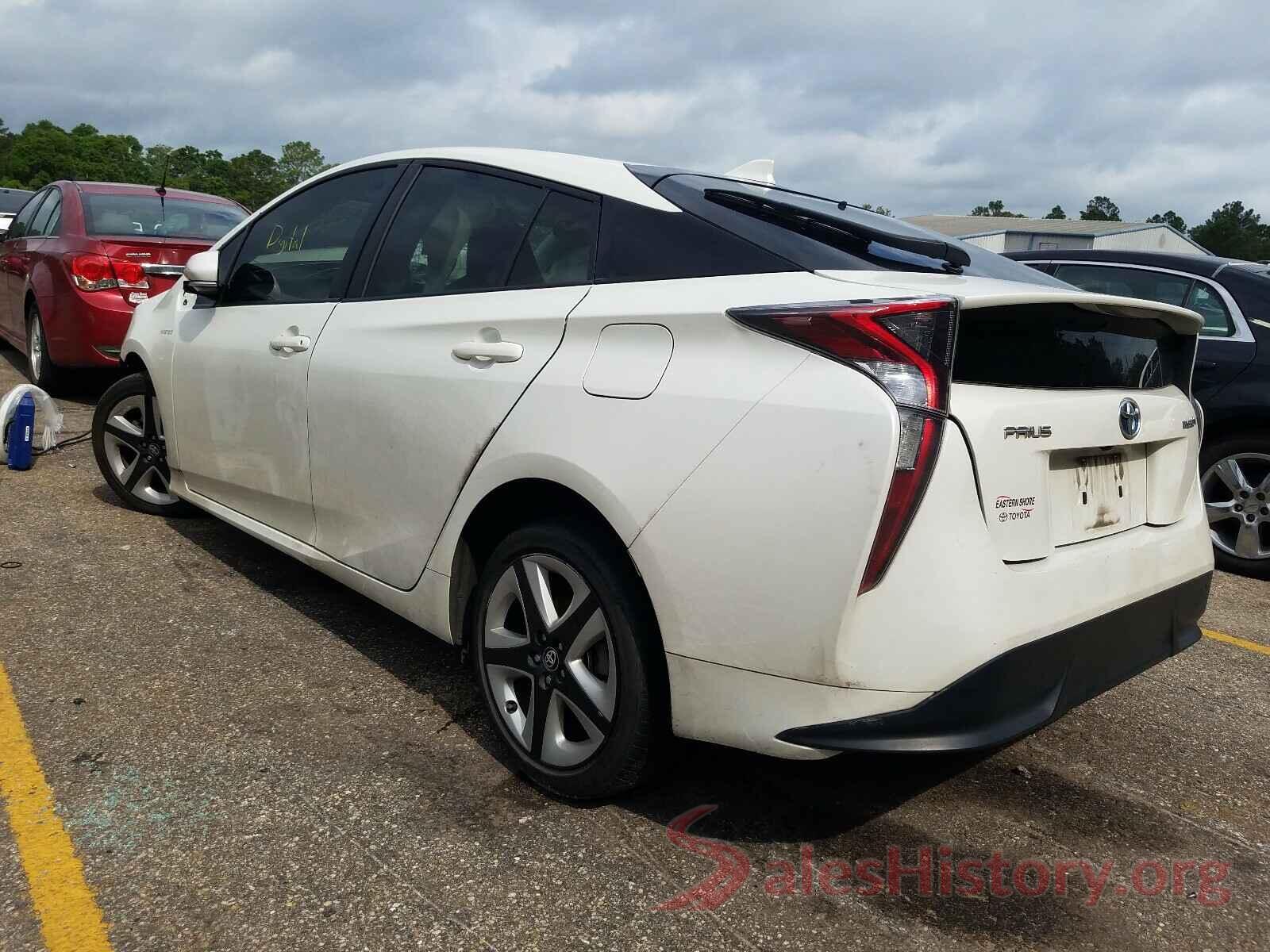 JTDKARFU7G3026401 2016 TOYOTA PRIUS