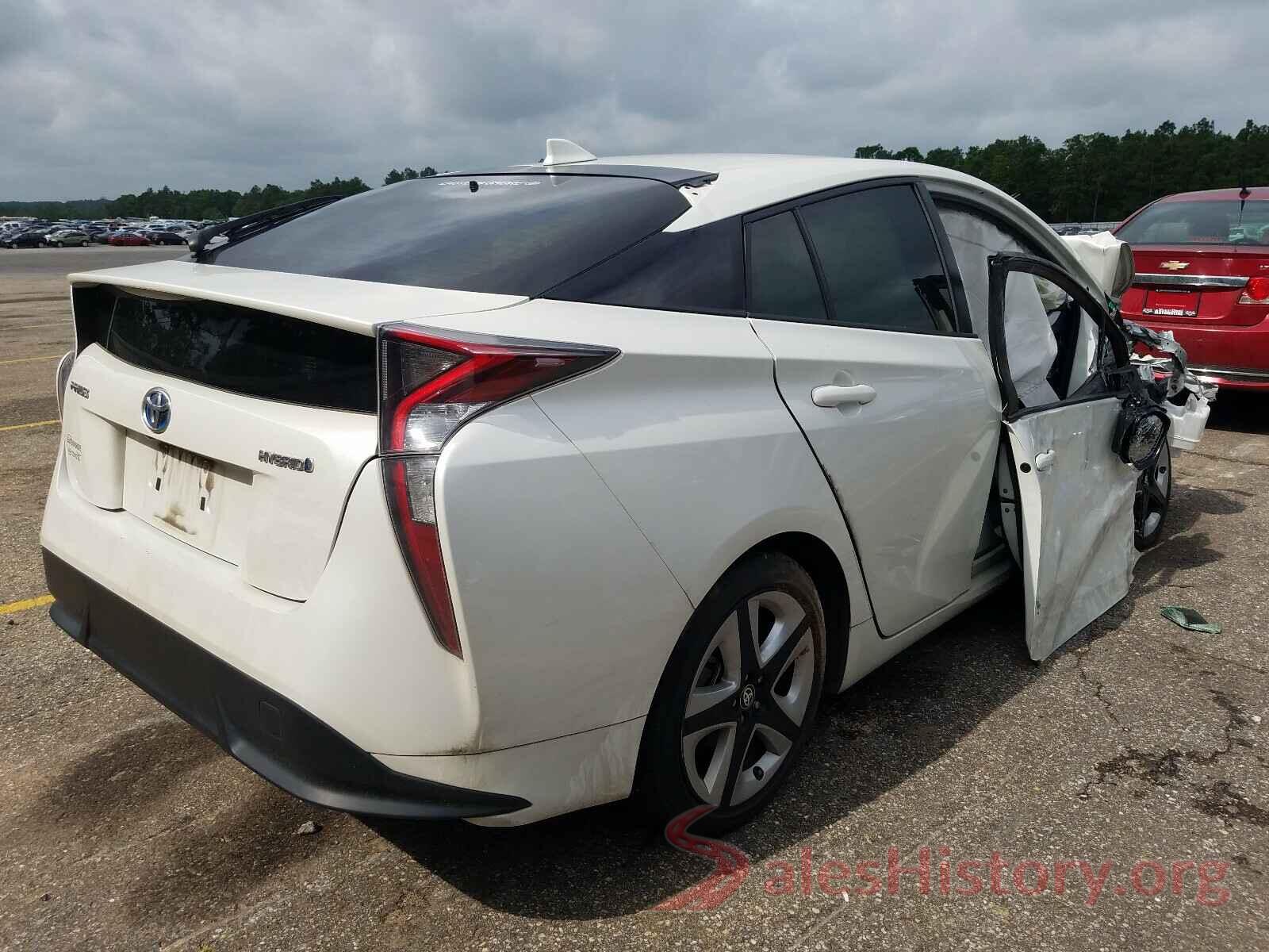 JTDKARFU7G3026401 2016 TOYOTA PRIUS