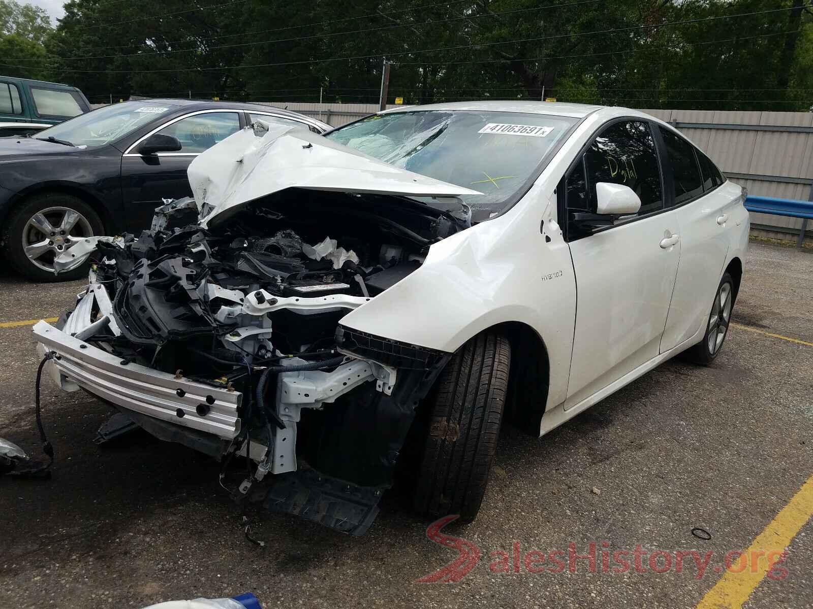 JTDKARFU7G3026401 2016 TOYOTA PRIUS