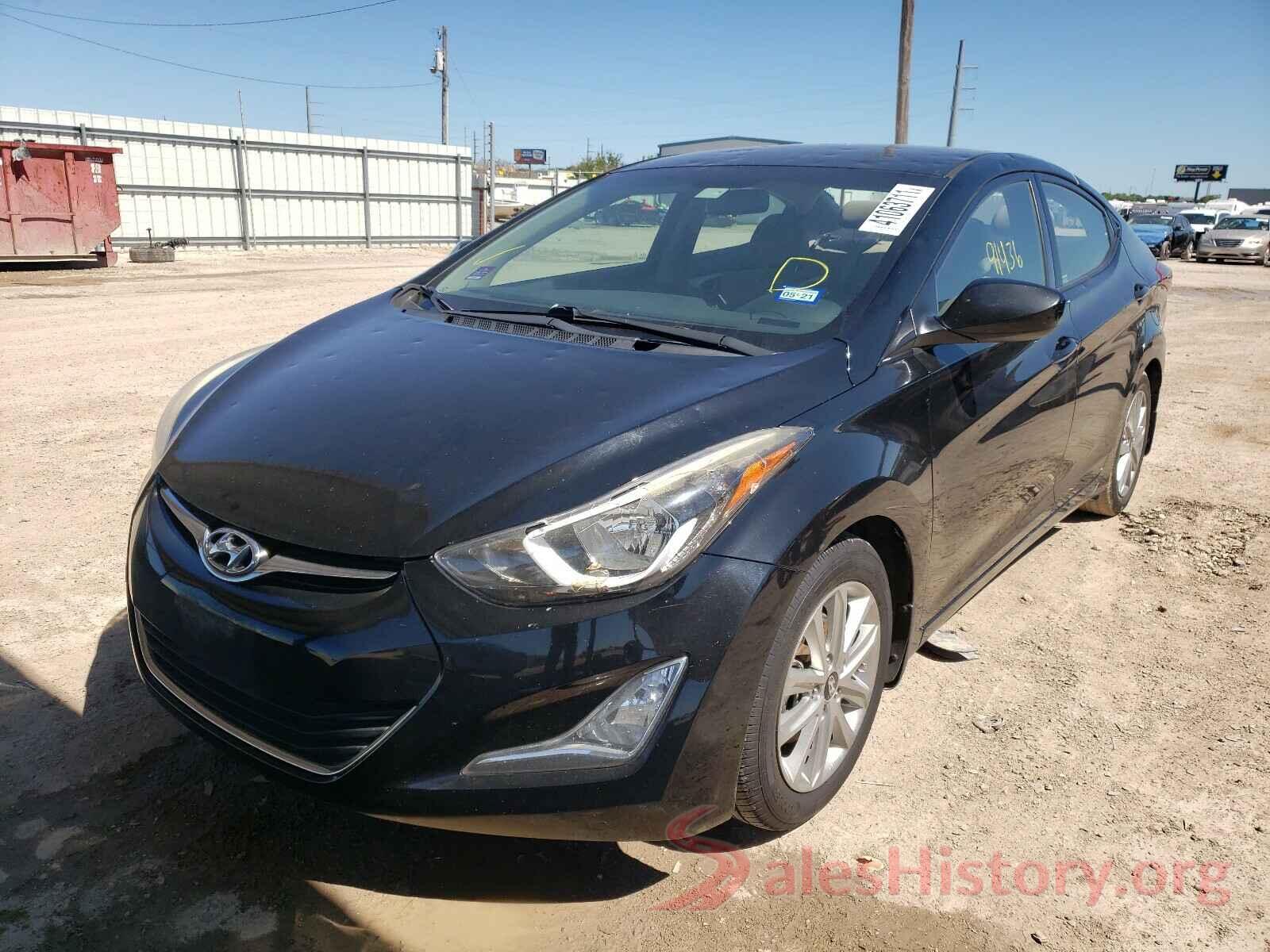 KMHDH4AE7GU479480 2016 HYUNDAI ELANTRA