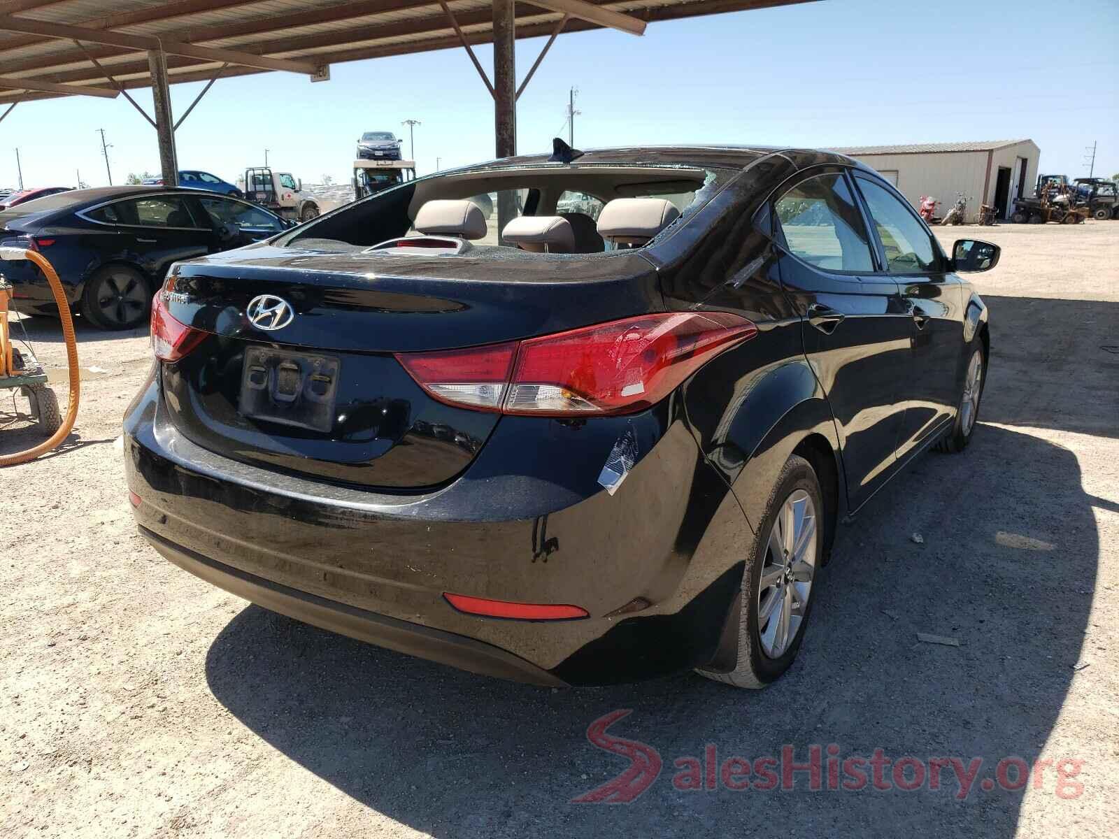 KMHDH4AE7GU479480 2016 HYUNDAI ELANTRA